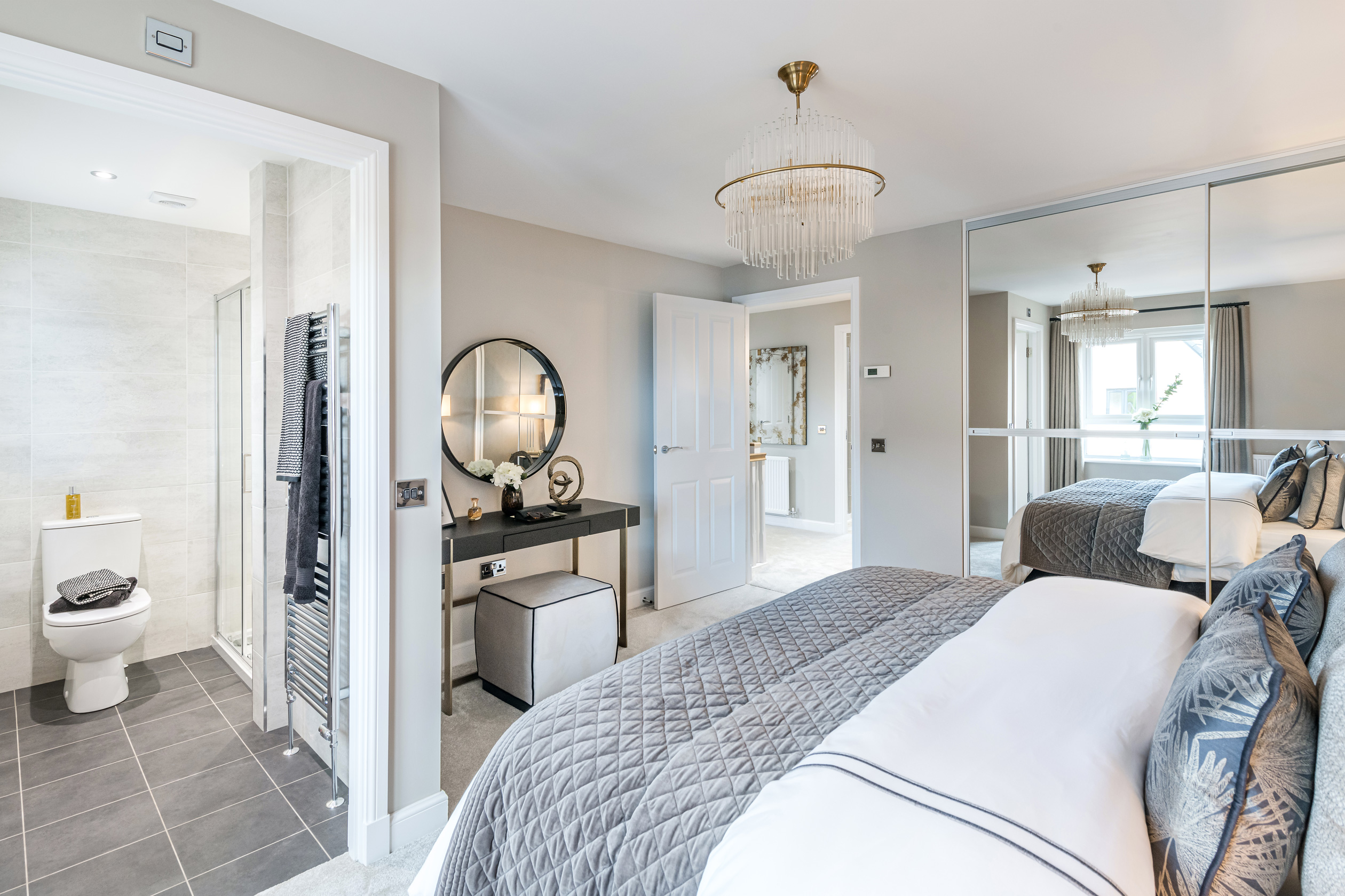 Harris 4 bedroom home, main bedroom