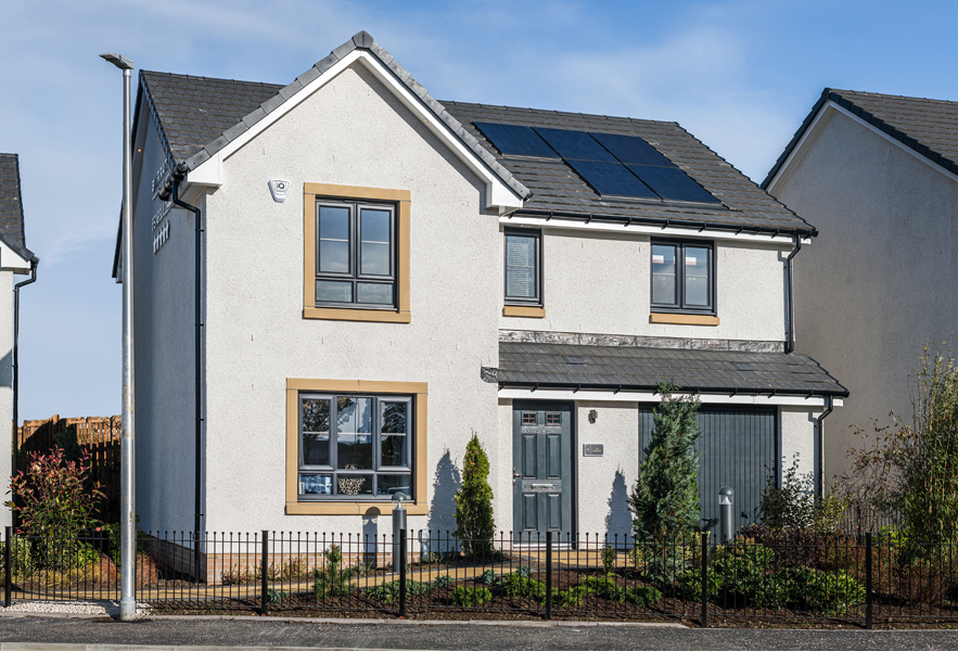 External of the Inveraray, a 4 bedroom family home