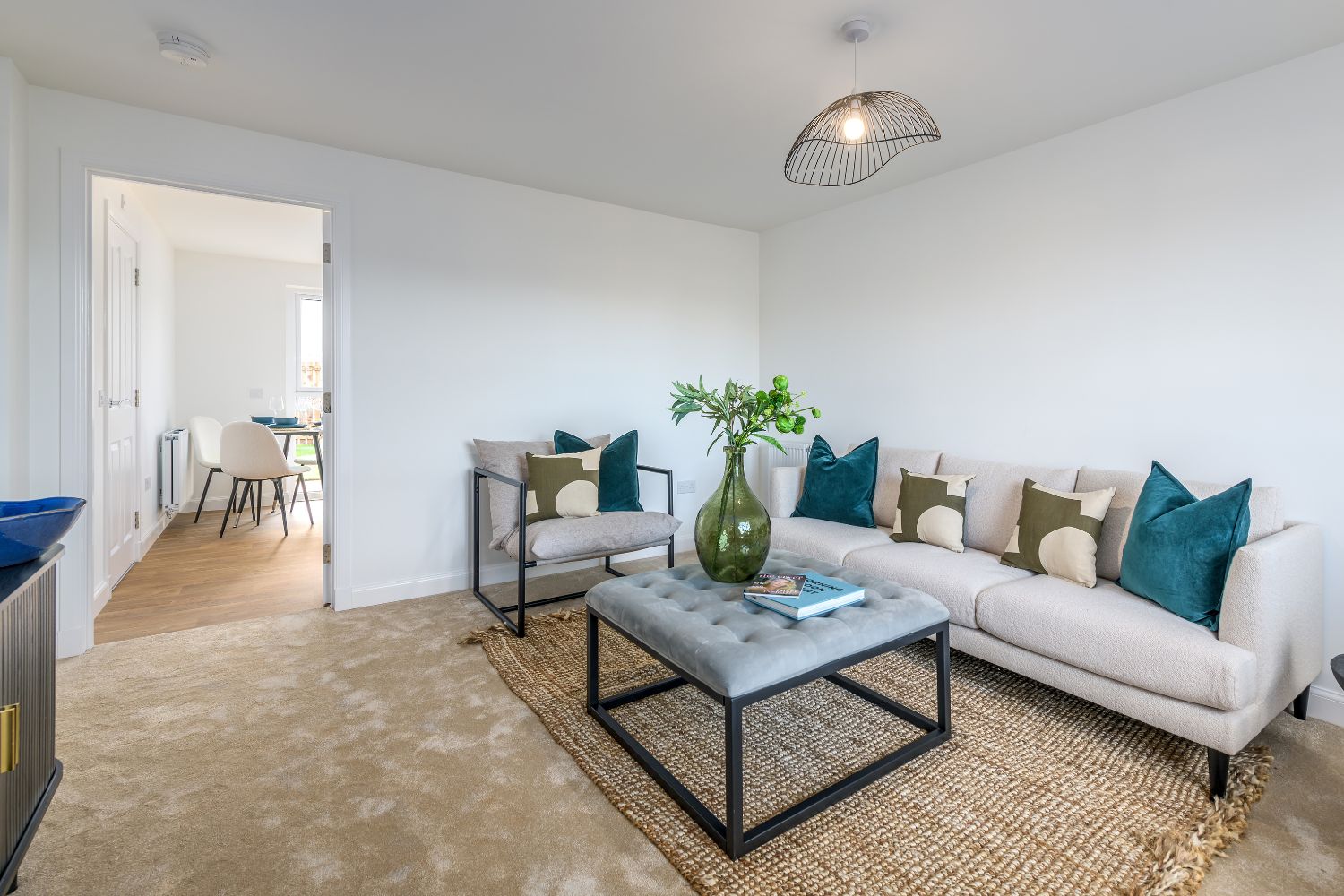 Lounge space in 3 bedroom Coull home