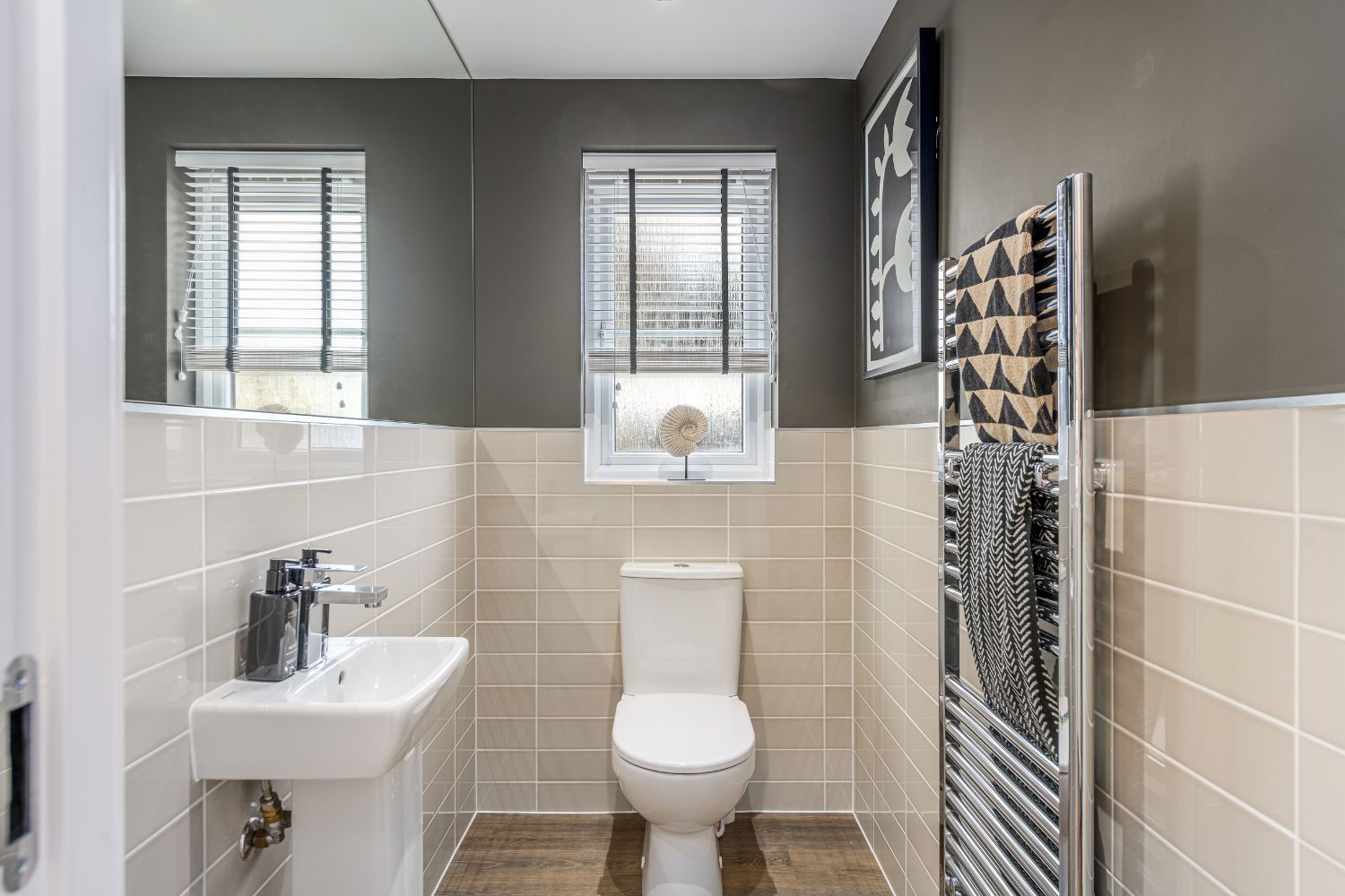 WC in 4 bedroom Harris house type