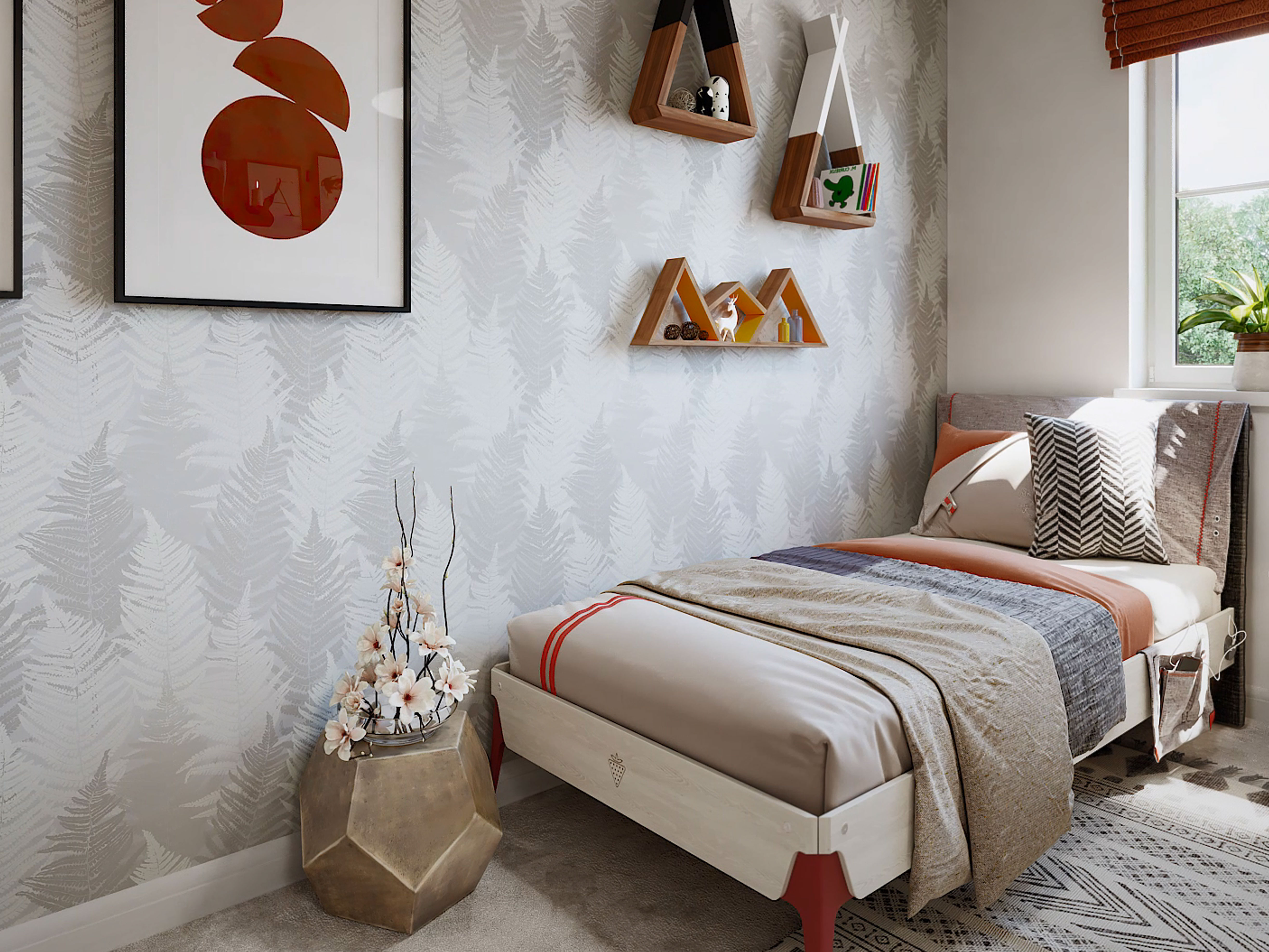 Image of bedroom in 4 bedroom Glamis house type