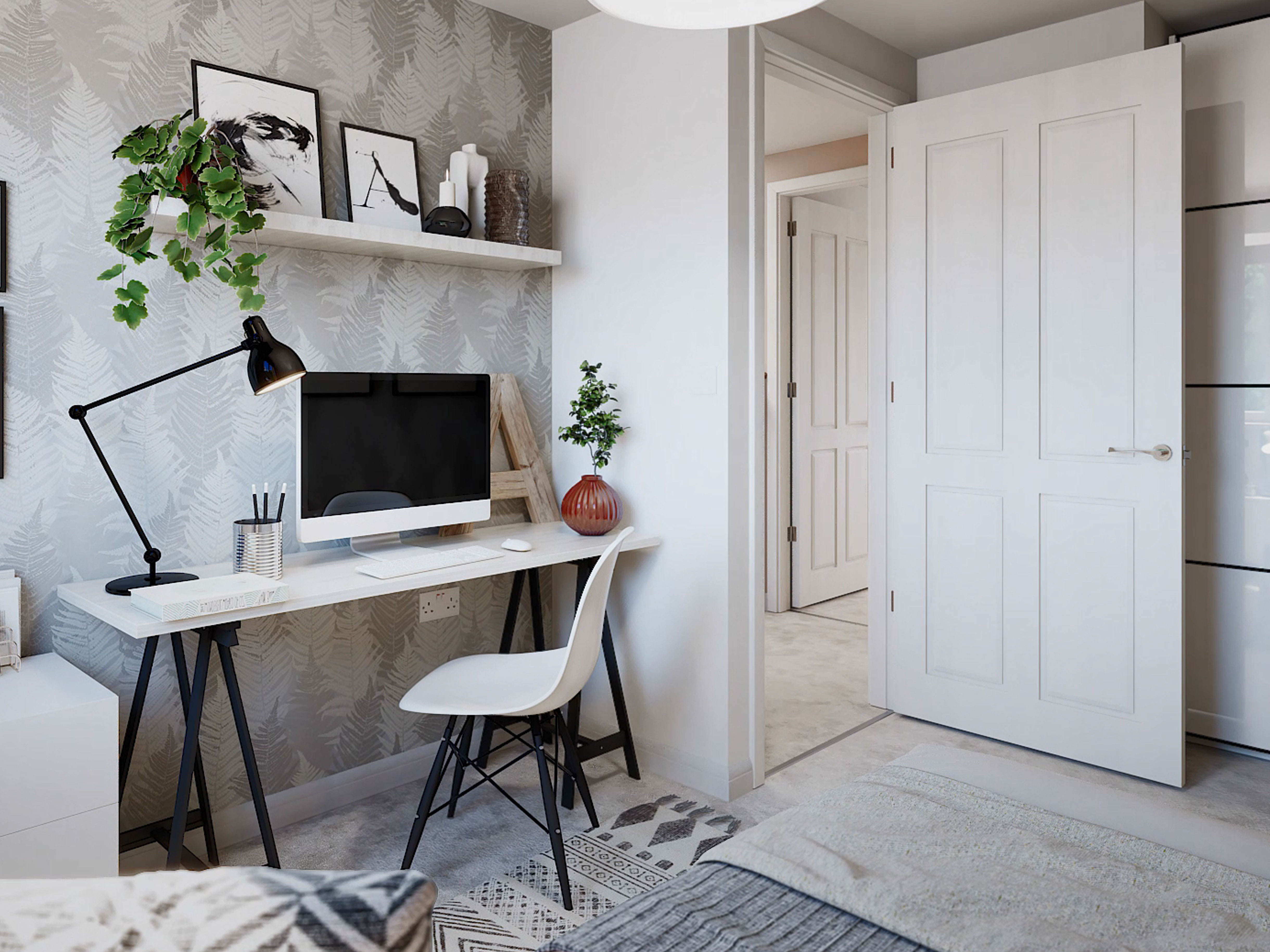 Image of bedroom in 4 bedroom Glamis house type