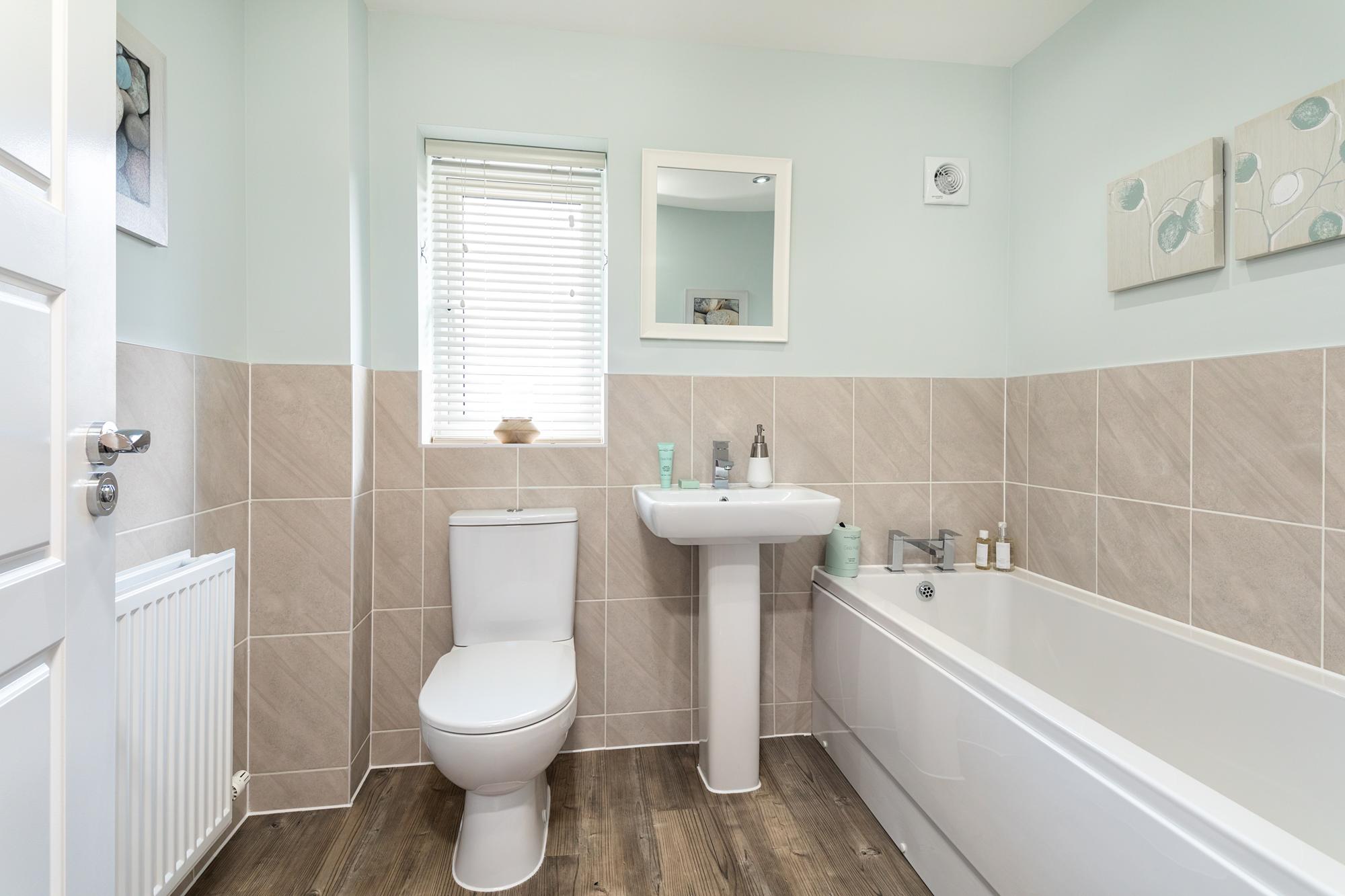 The Buchanan family bathroom 