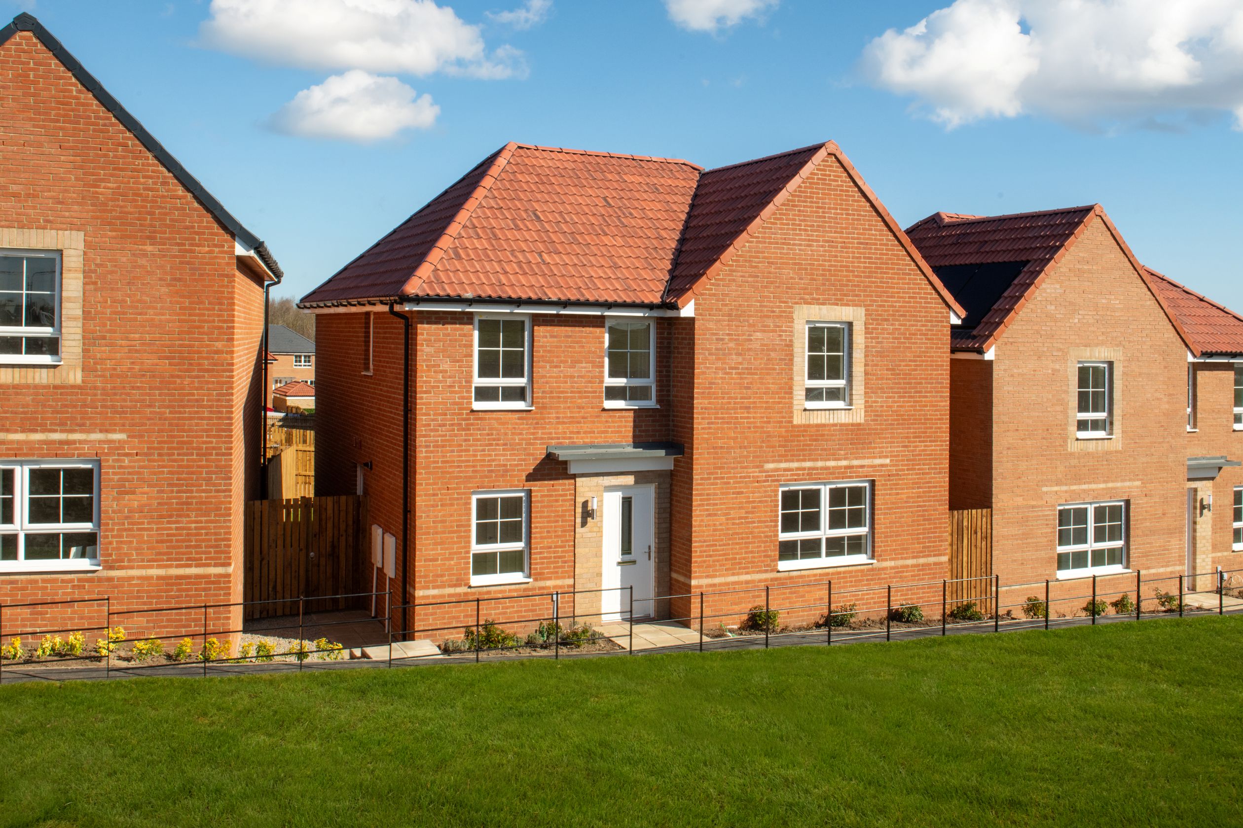 Outside view of 4 bedroom Radleigh home