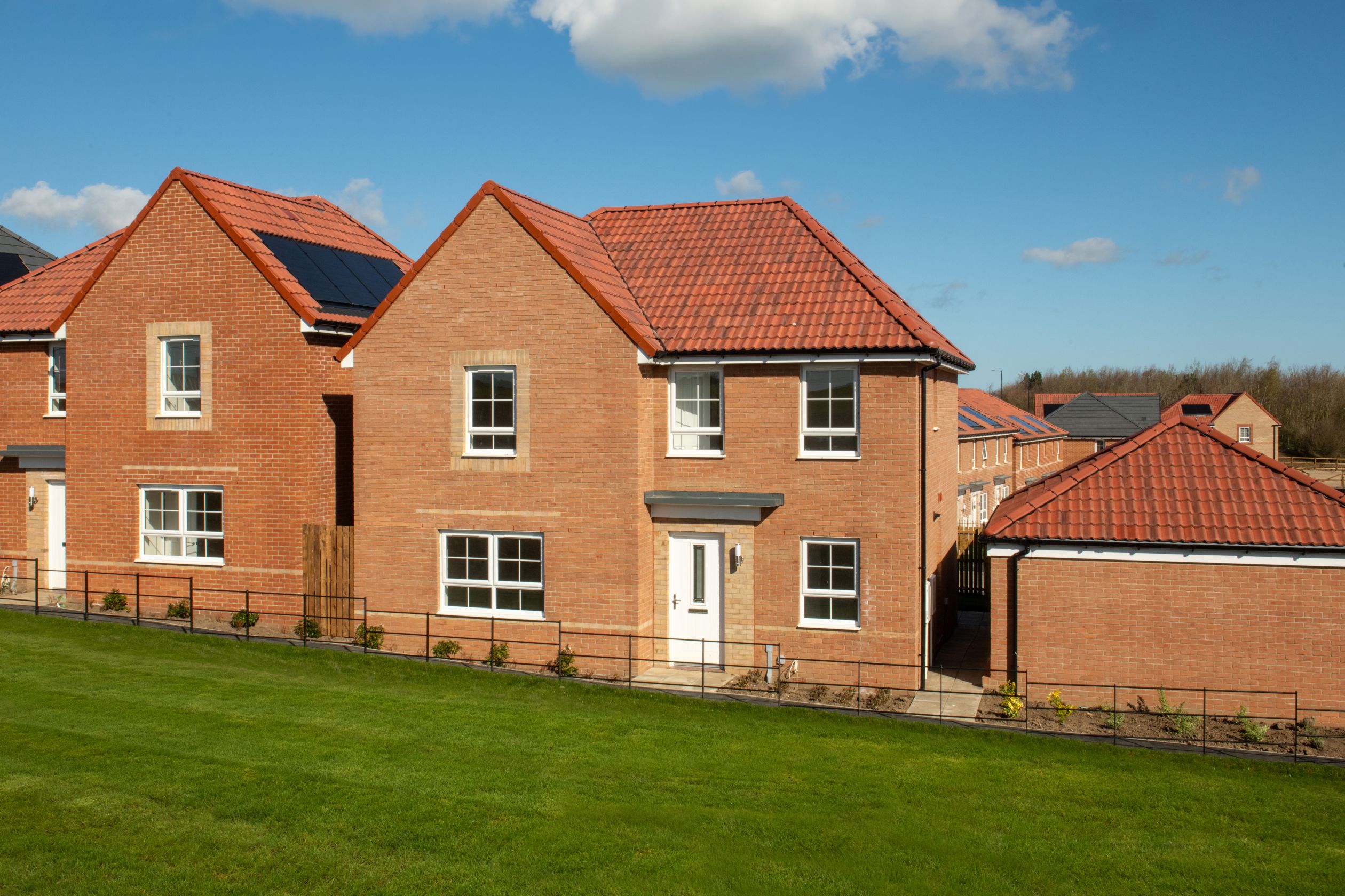 Outside view of 4 bedroom Radleigh home