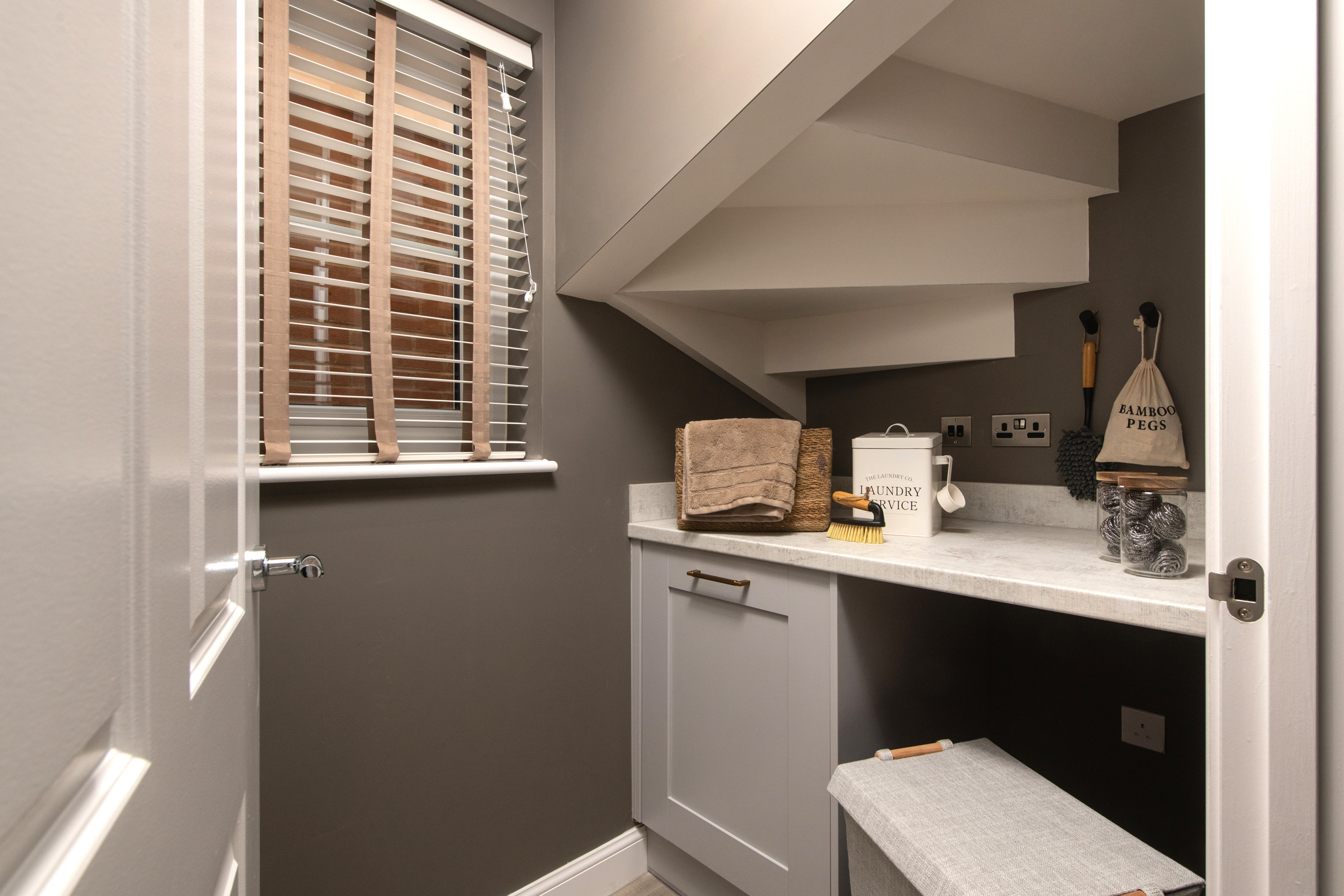 Inside view of Kingsley utility room