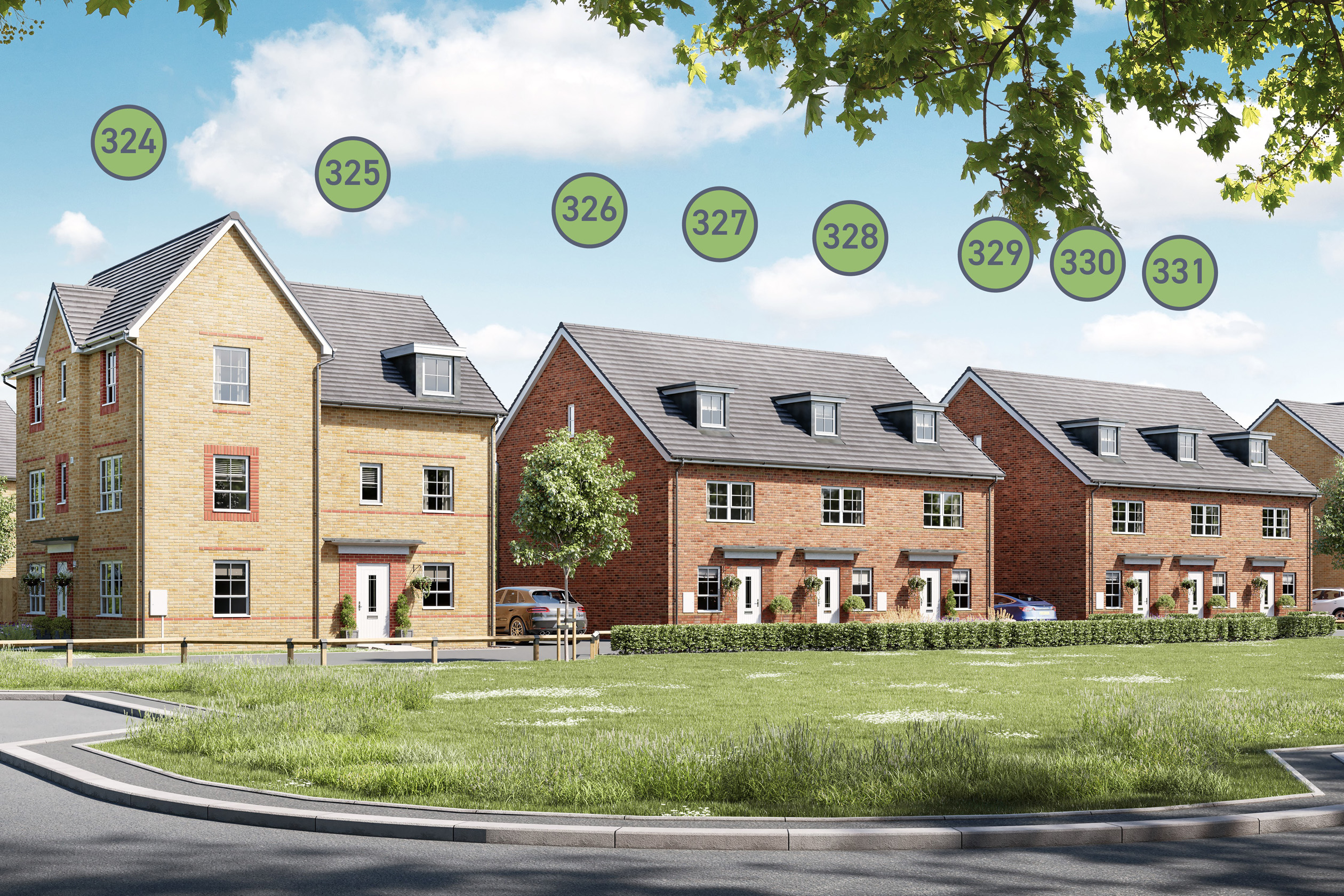 Bedewell Court New homes for sale Hebburn Barratt Homes