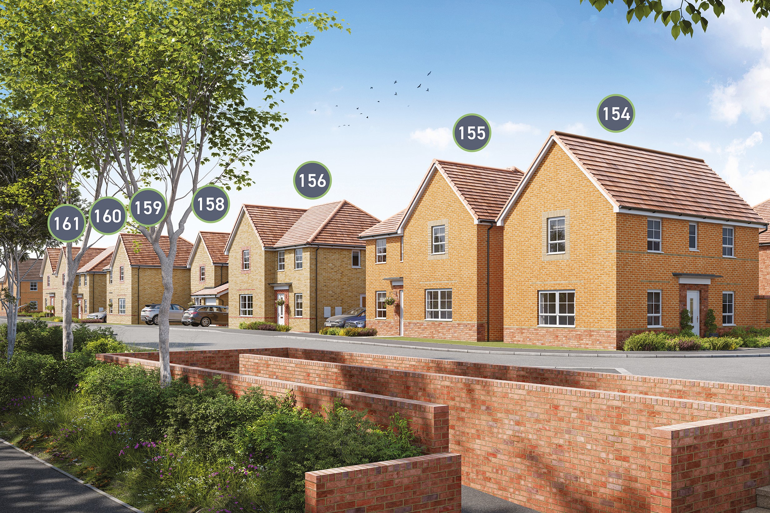 Bedewell Court New homes for sale Hebburn Barratt Homes