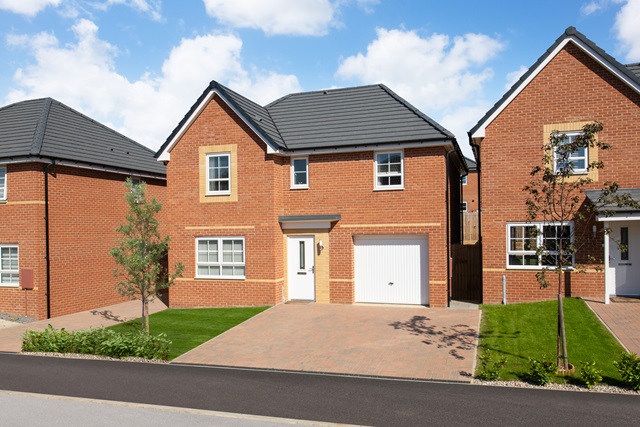 Outside view of 4 bedroom detached Ripon home