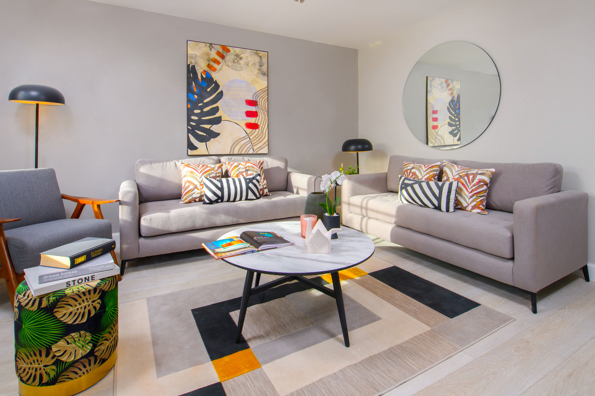 Spacious lounge inside 3 bed Ellerton home