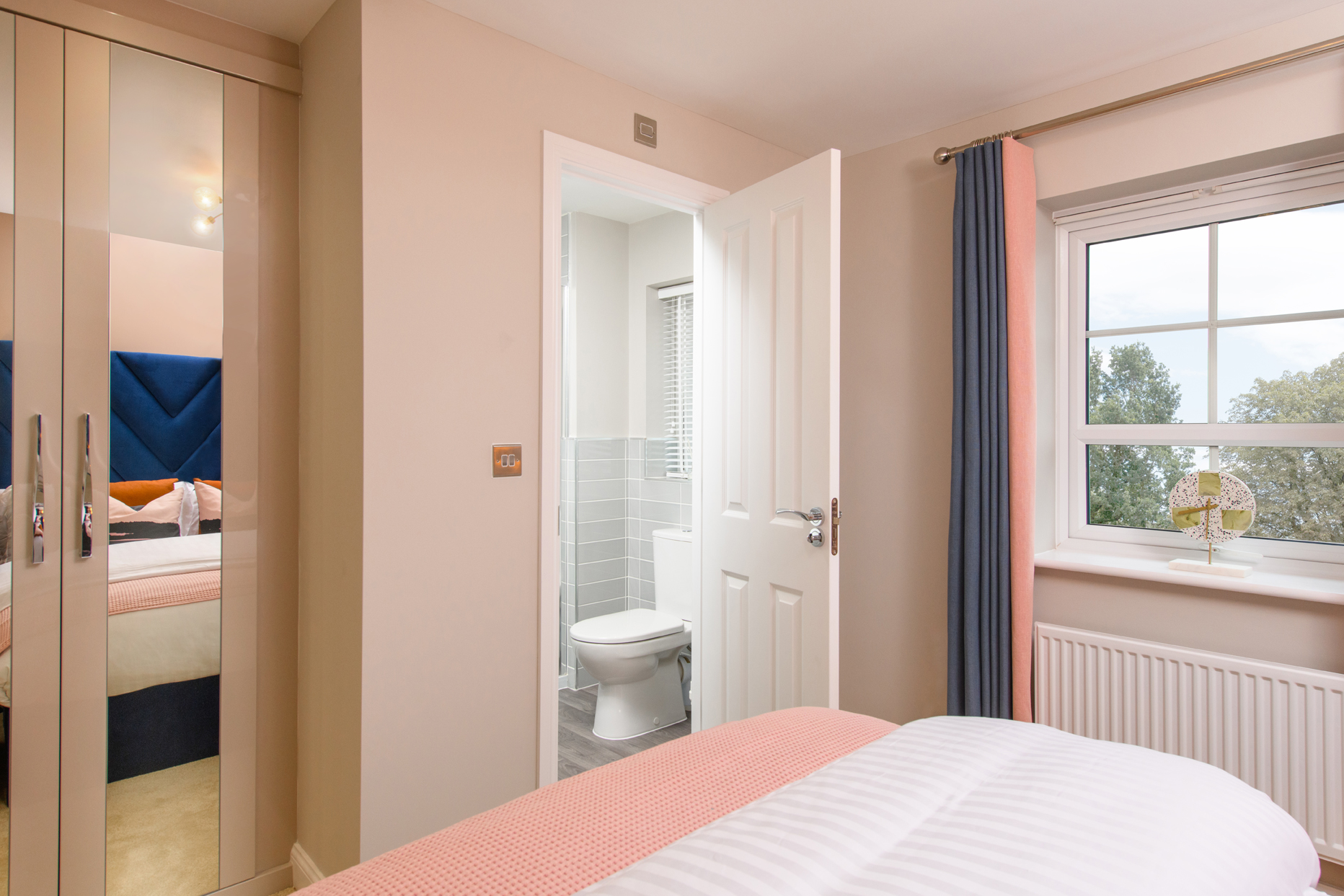 Main bedroom 3 bed Ellerton home 