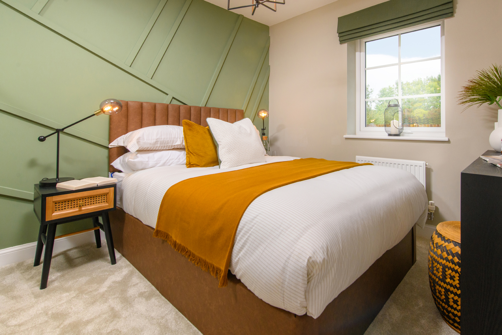 radleigh bedroom at burdon green