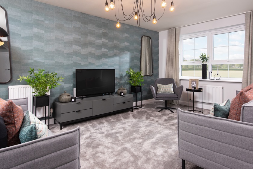 Inside view 4 bed ripon lounge