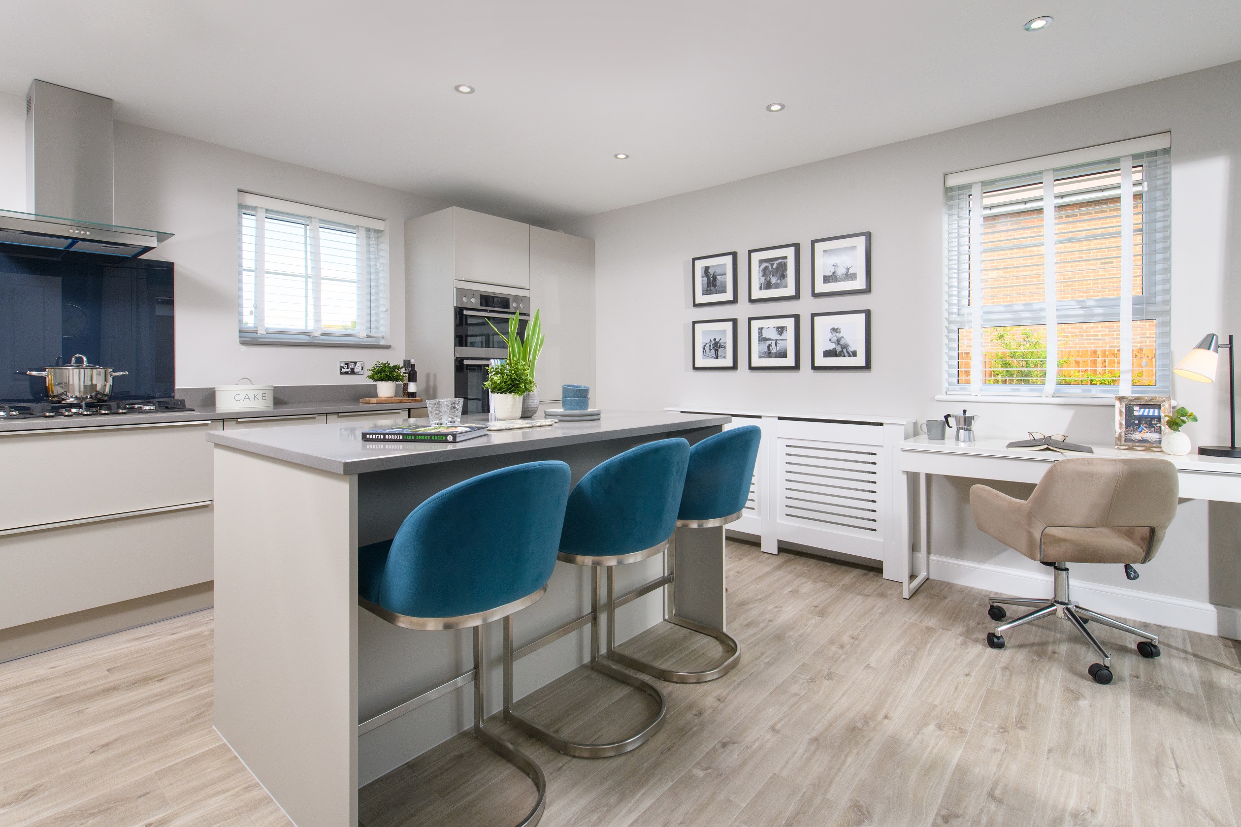 Alderney kitchen with island