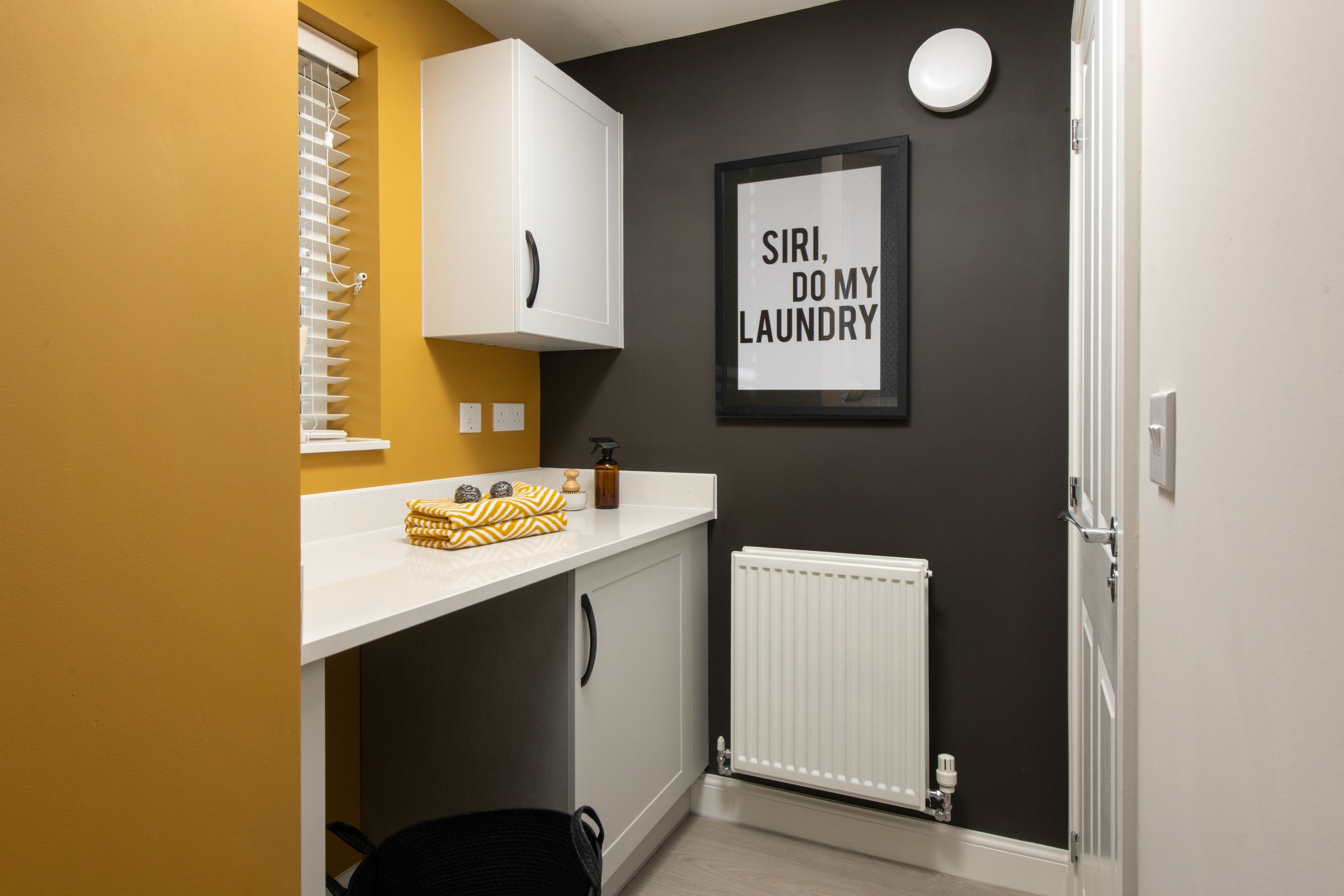 Inside view of Denby utility