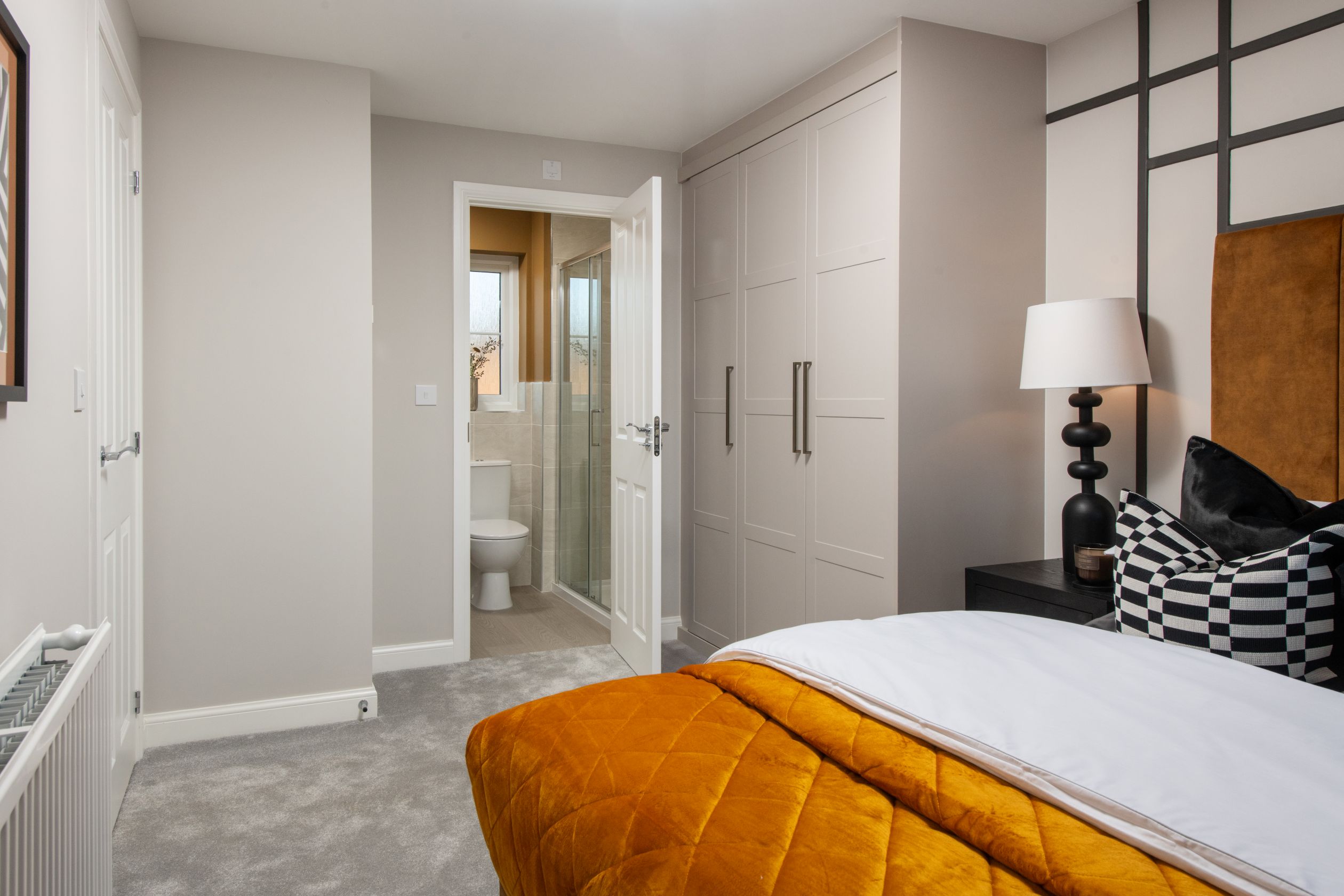 Inside view of Denby main bedroom