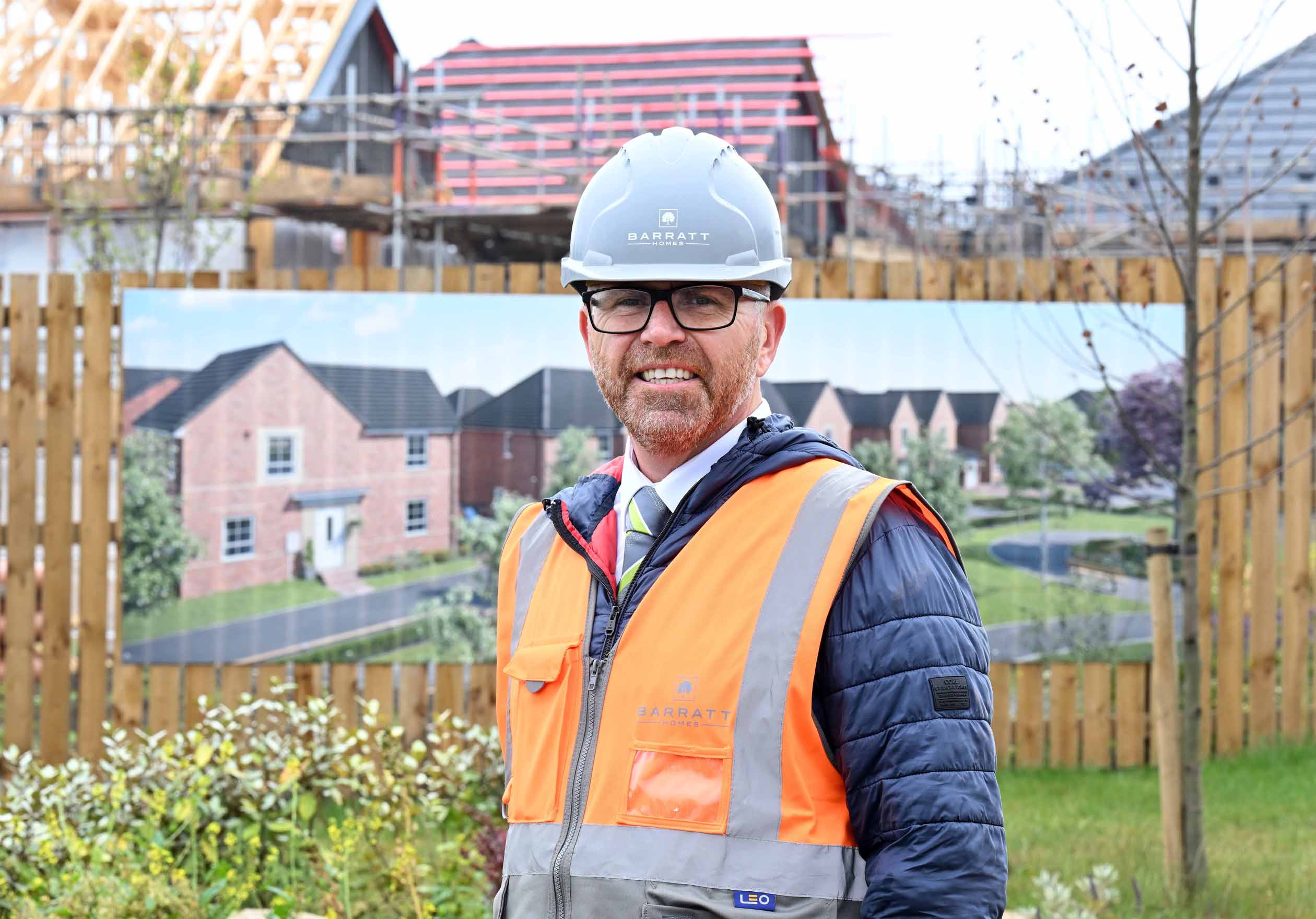 Photo of Pride in the Job winner - site manager