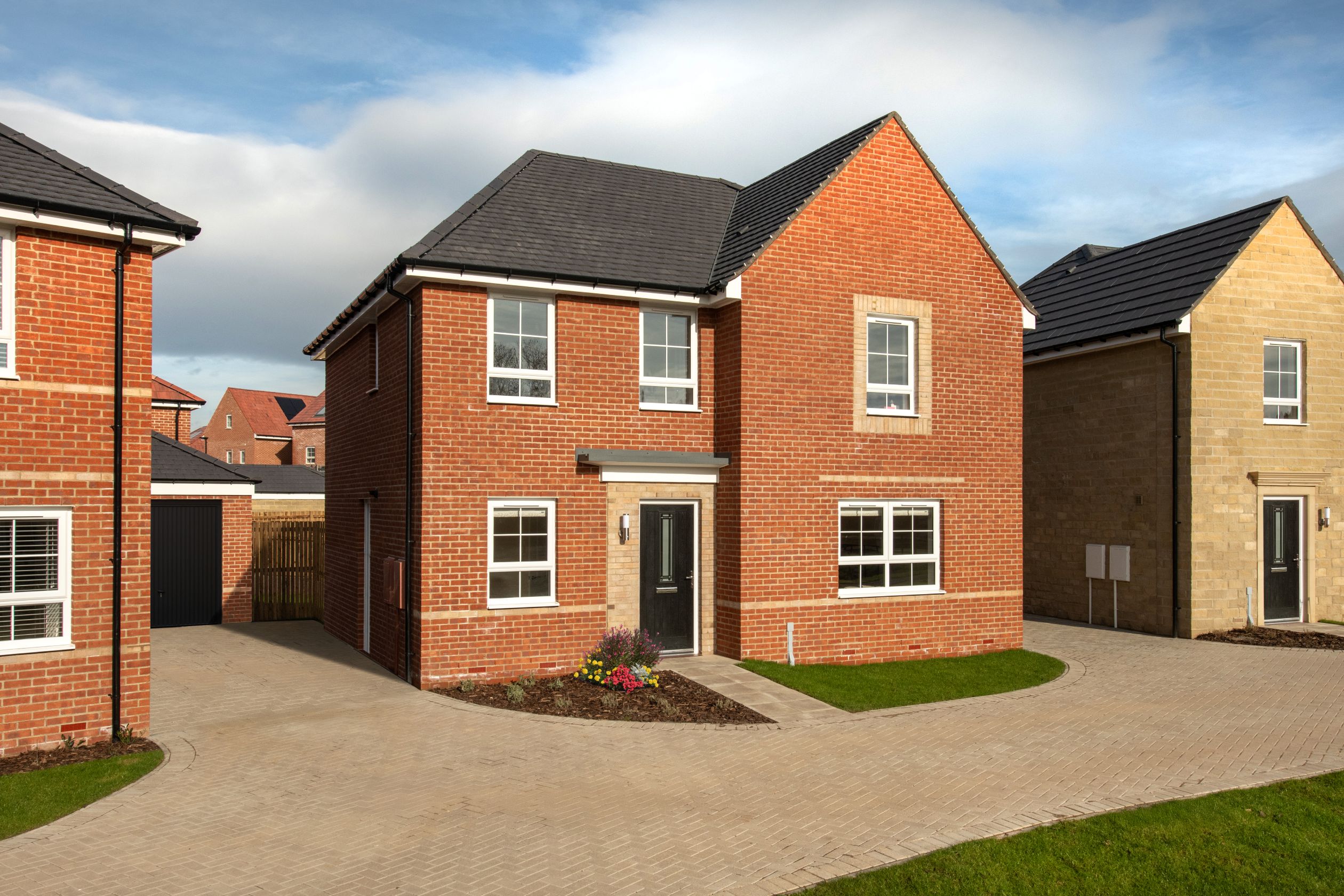 Outside view of 4 bedroom Radleigh home