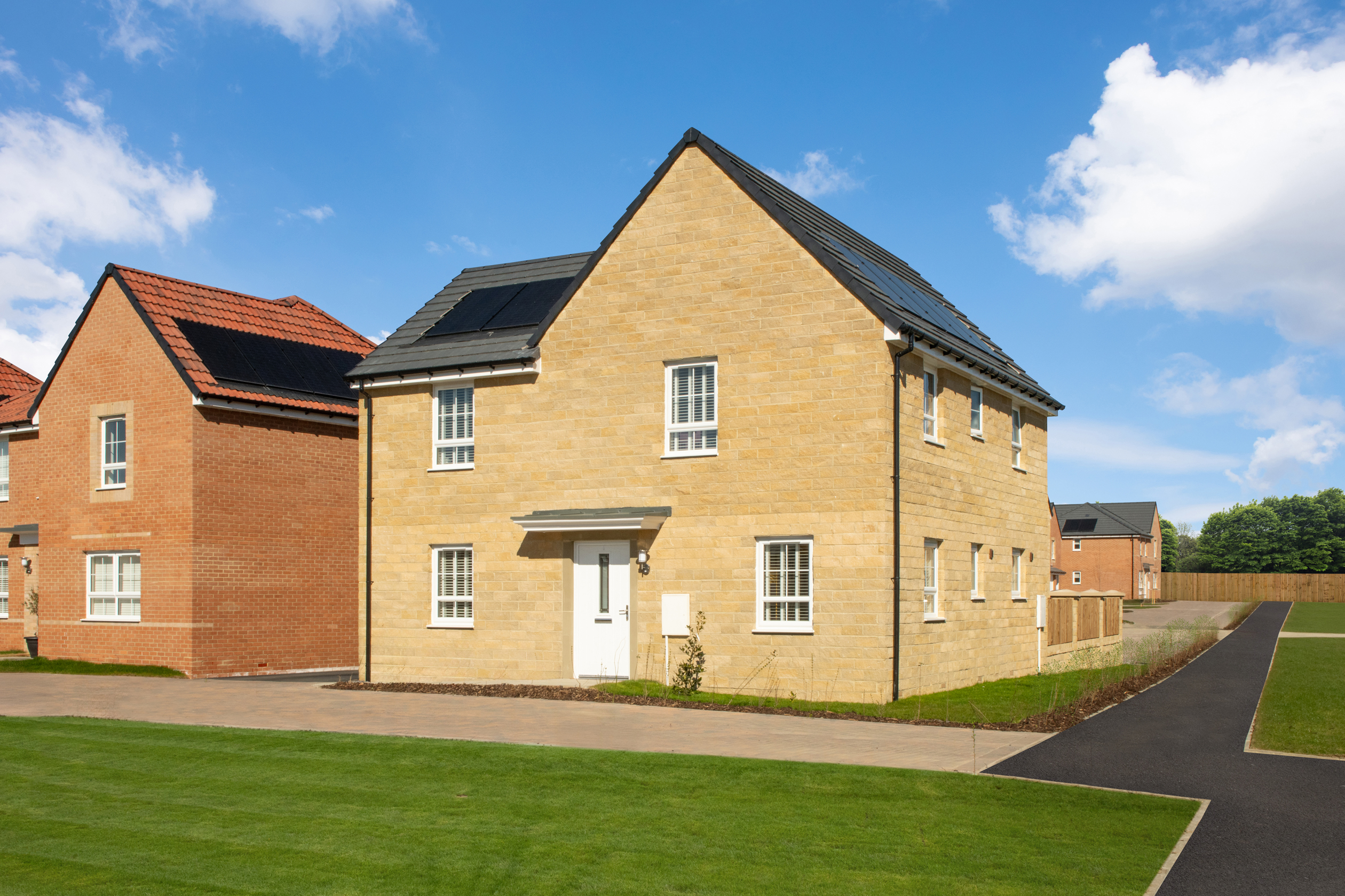 Outside view of 4 bedroom Nightingale home