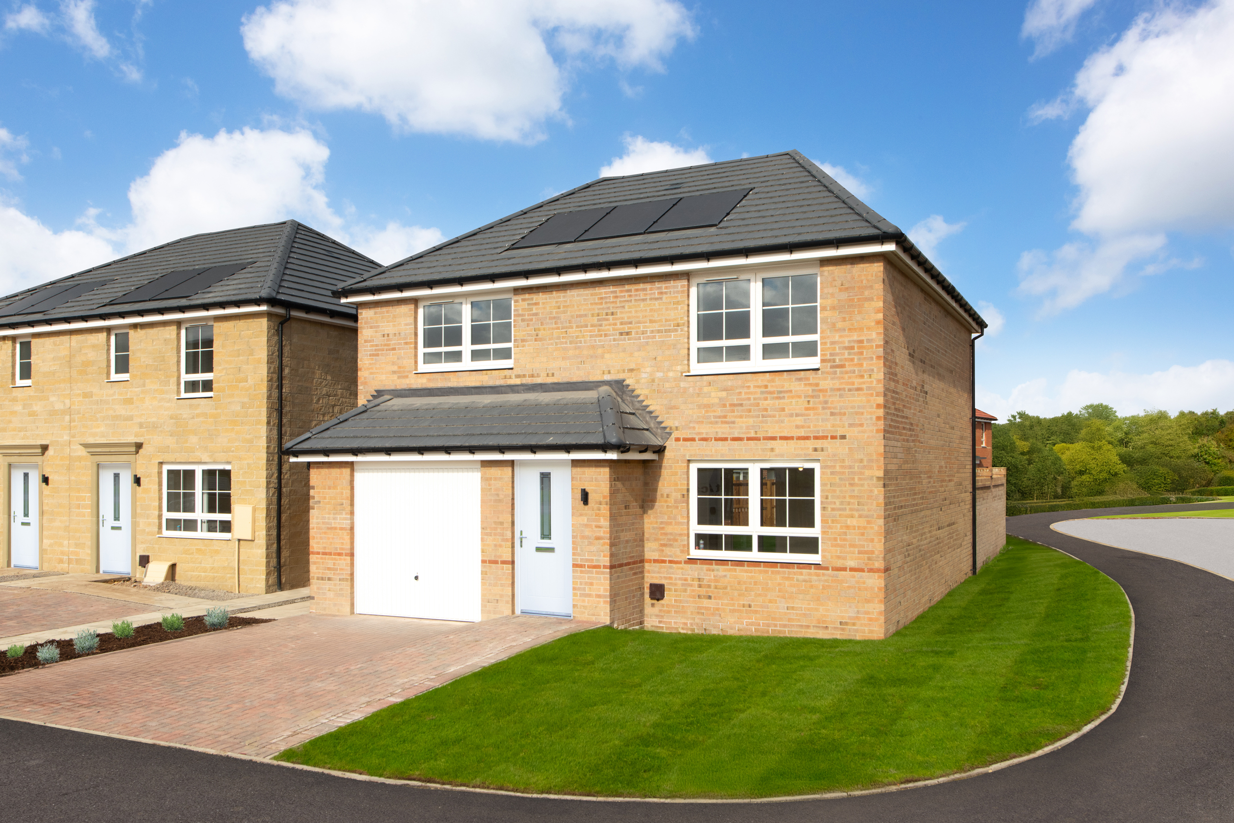 Outside view of 4 bedroom detached Kennford home