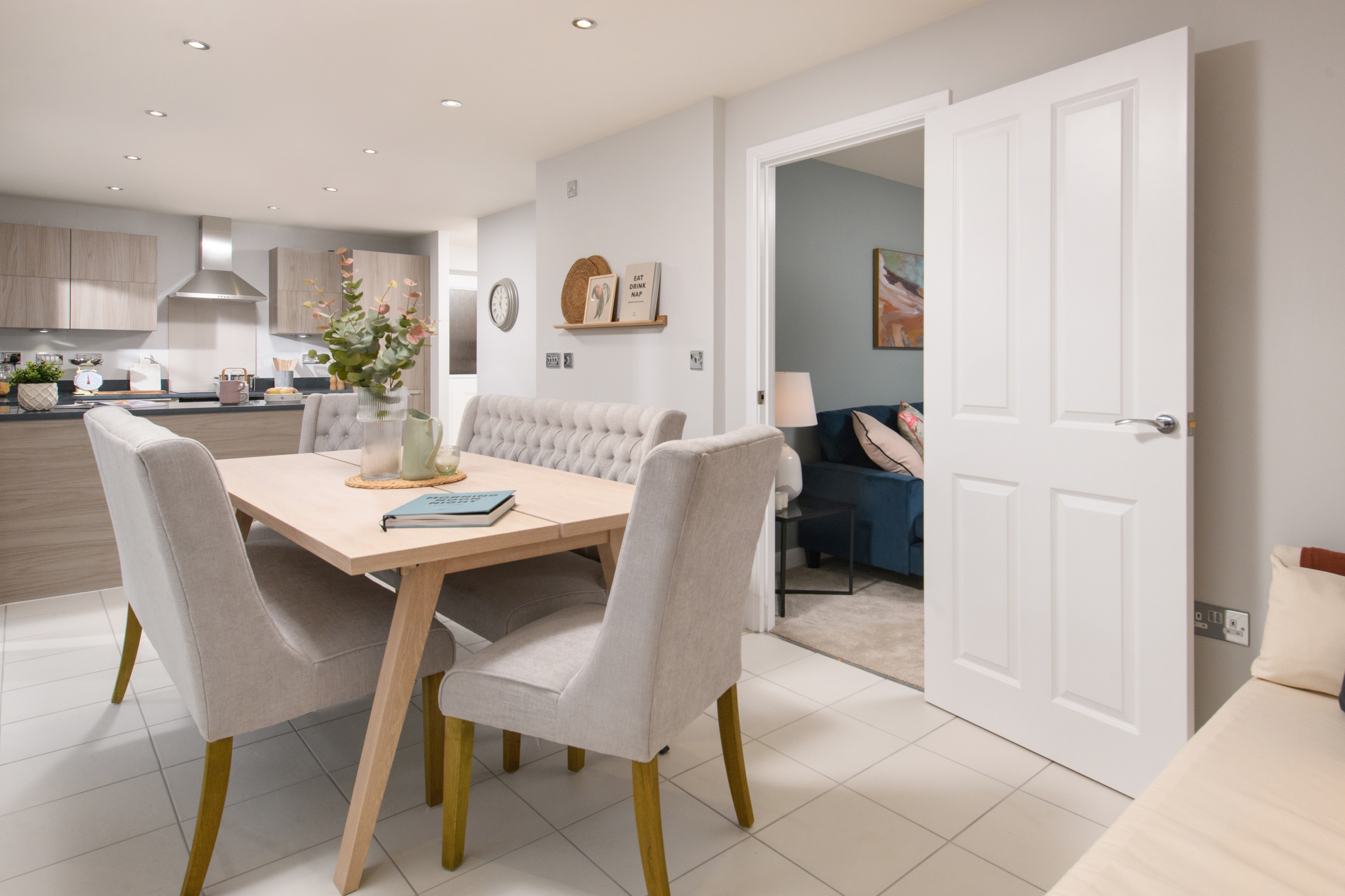 Inside view 4 bedroom Radleigh kitchen