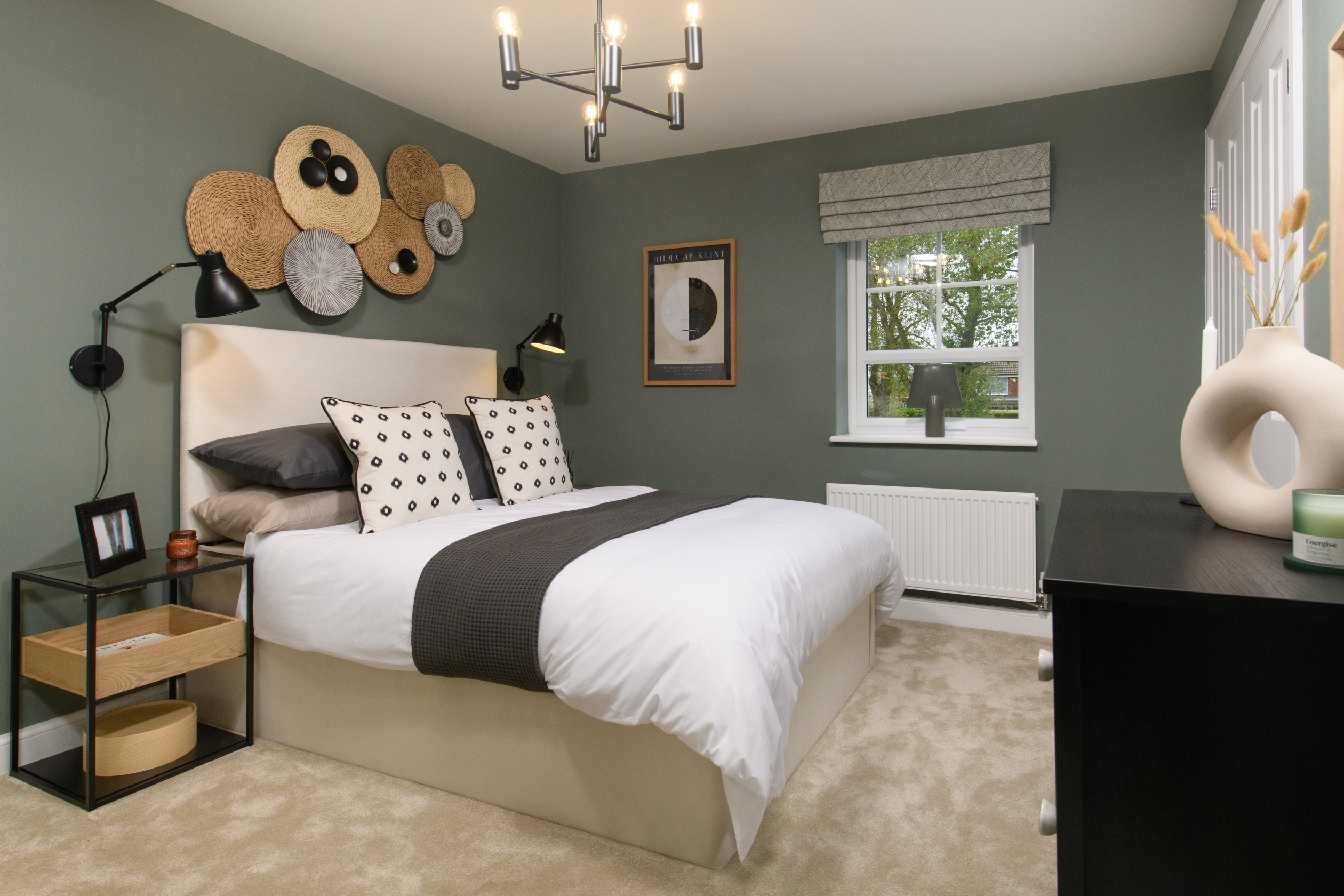 Inside view 3 bedroom Denby bedroom 2