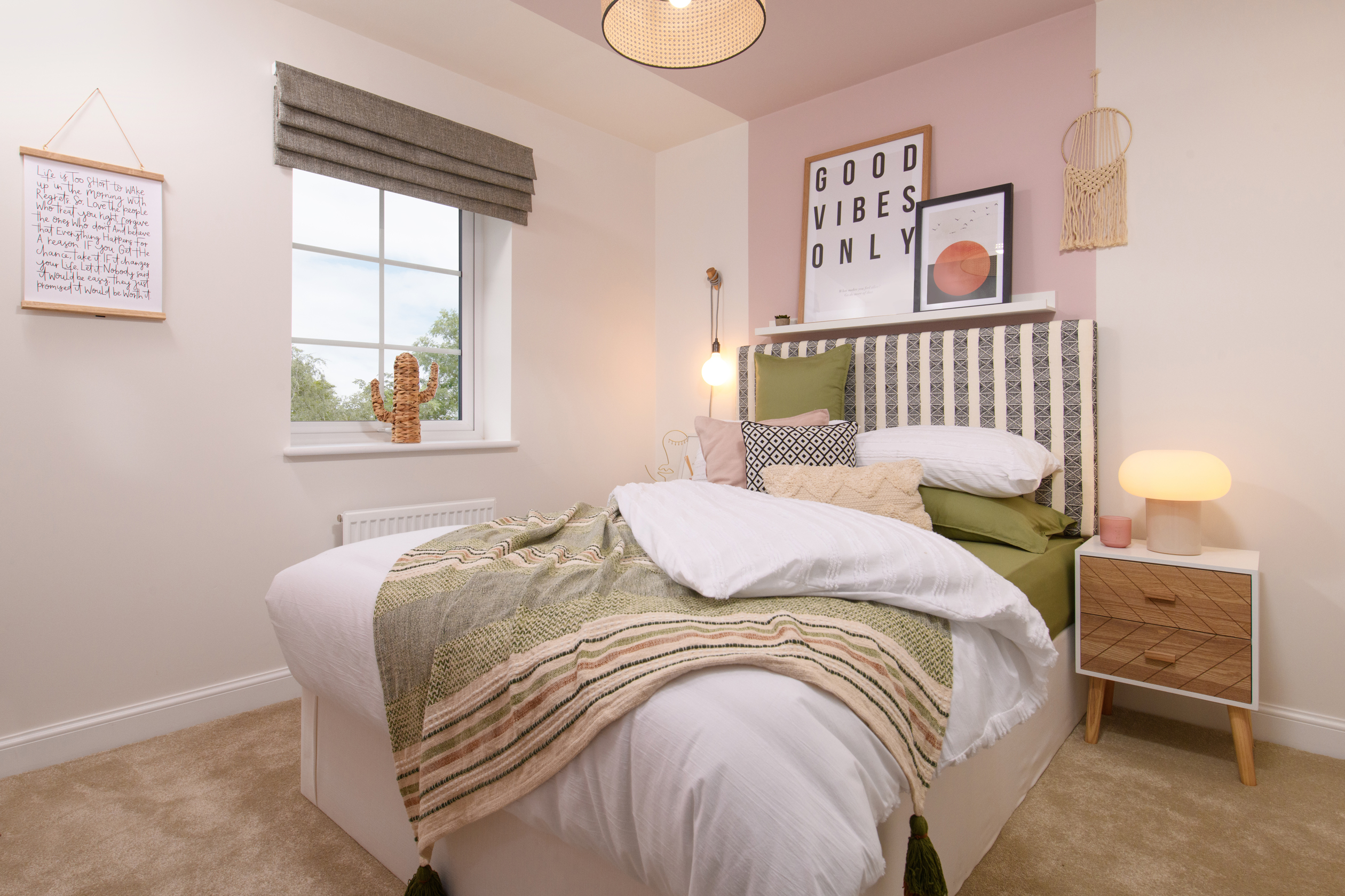 Inside view 3 bedroom Denby bedroom 3