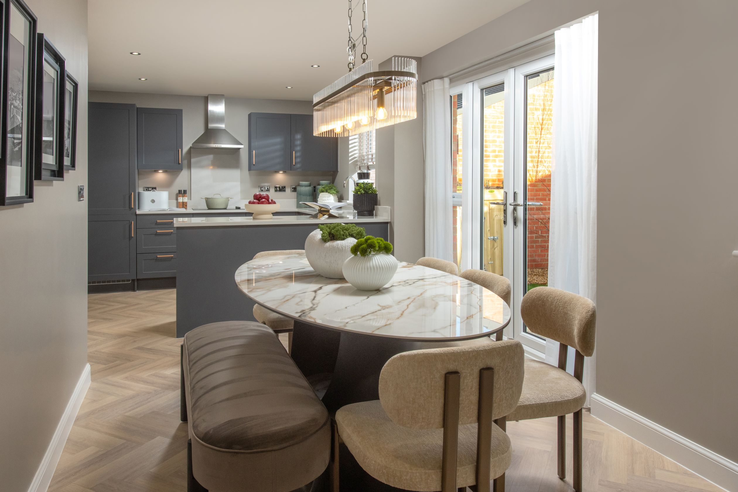 Inside view of Radleigh kitchen