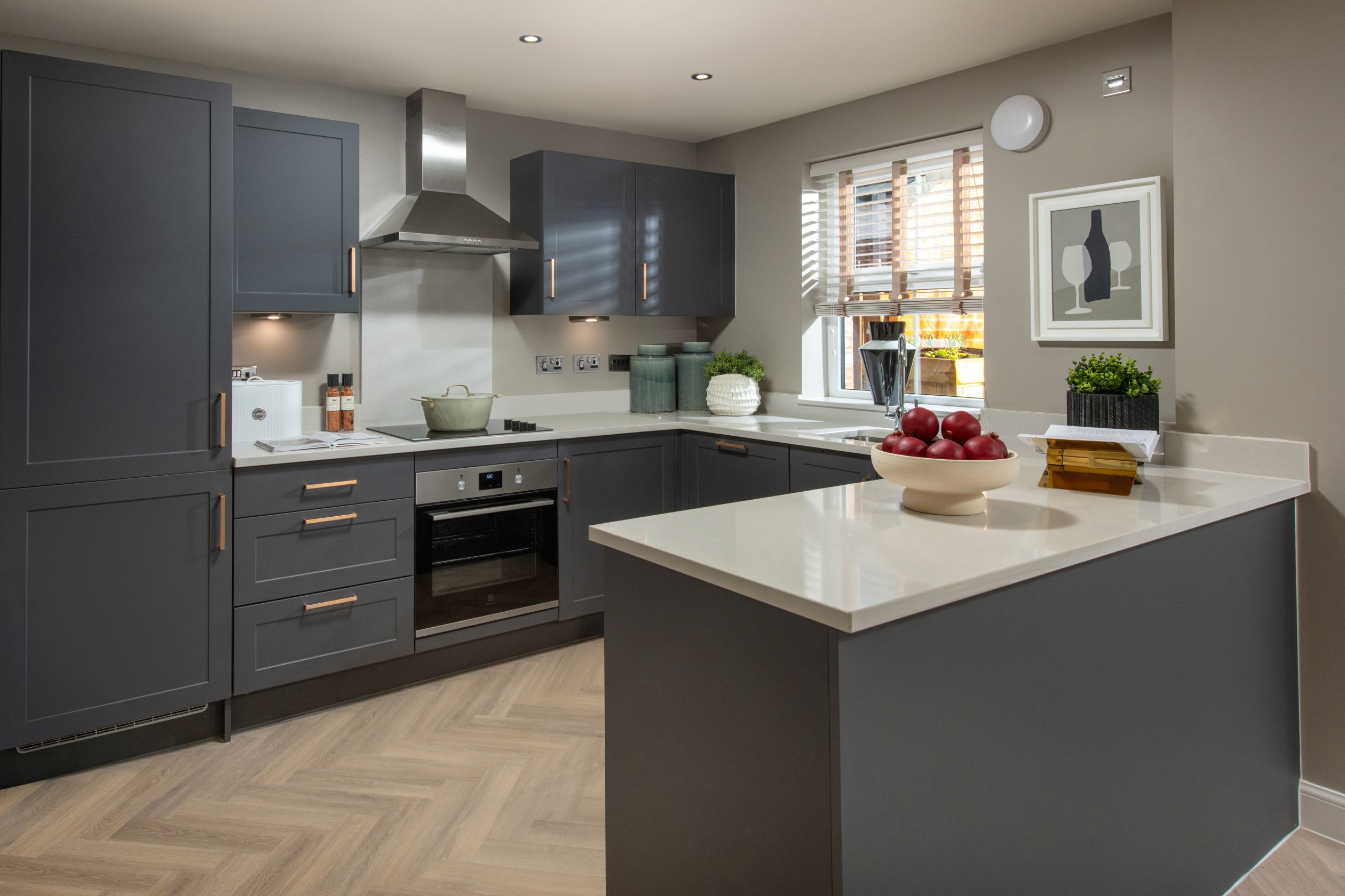 Inside view of Radleigh kitchen