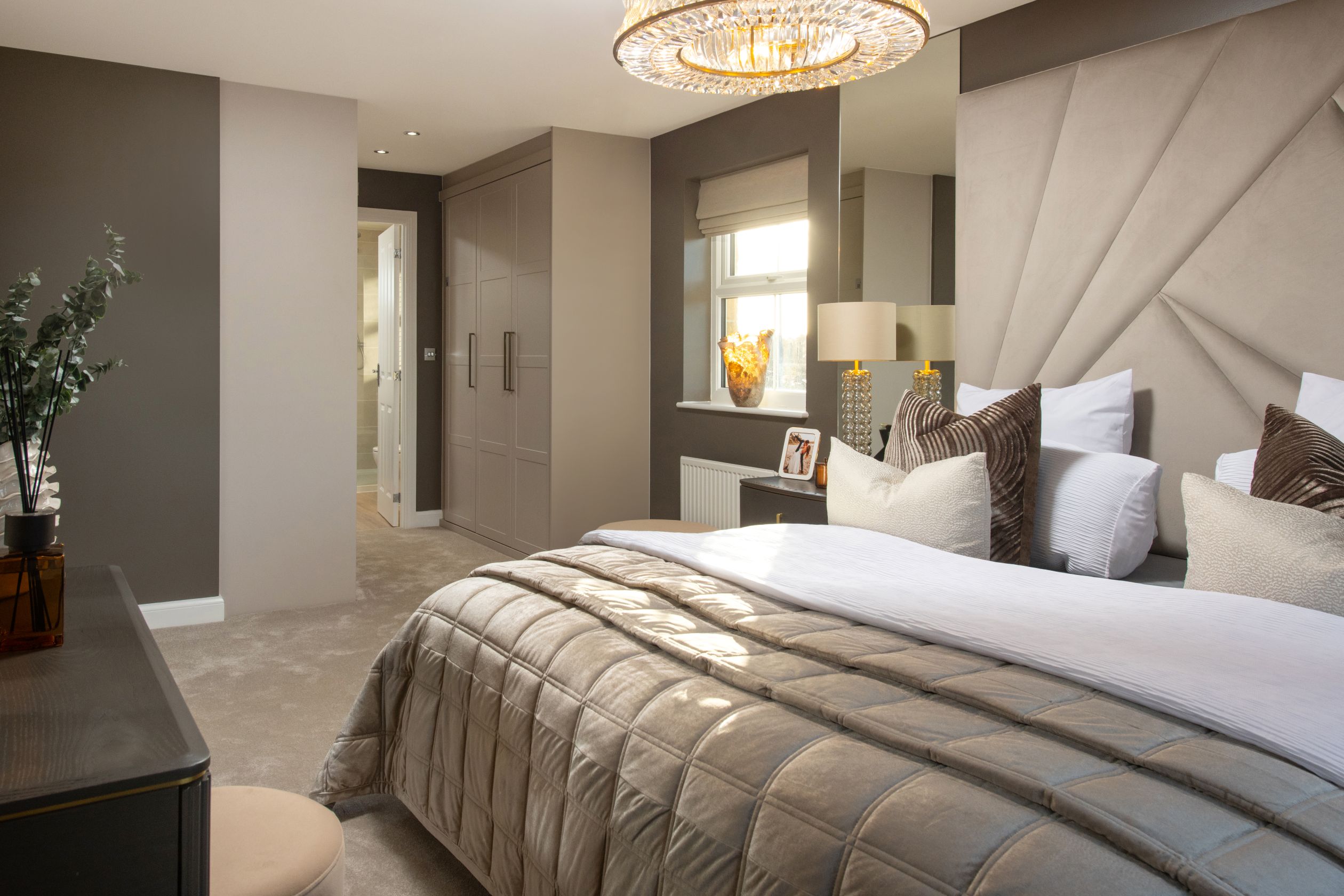 Inside view of Marlowe main bedroom