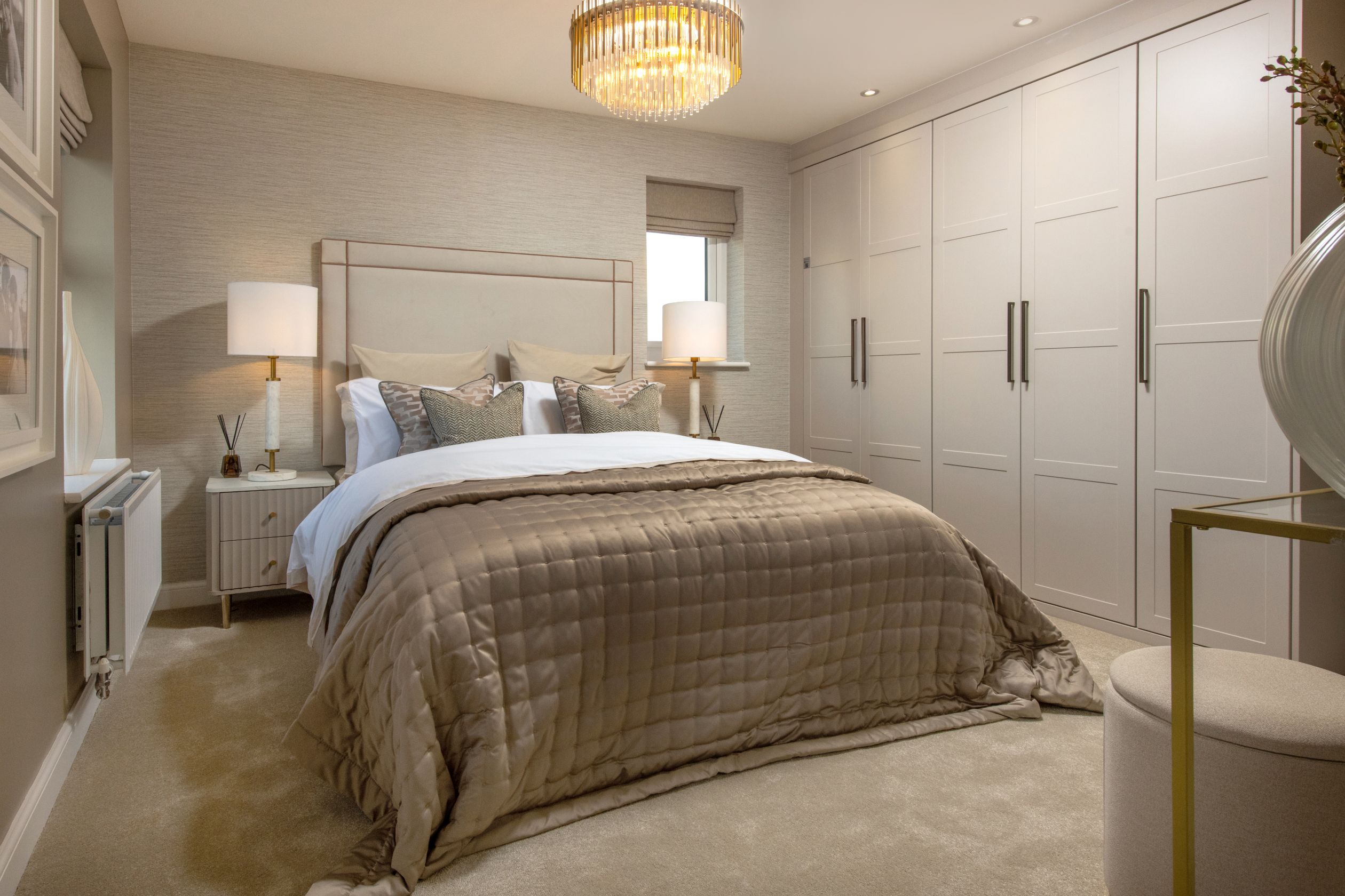 Inside view of Radleigh main bedroom