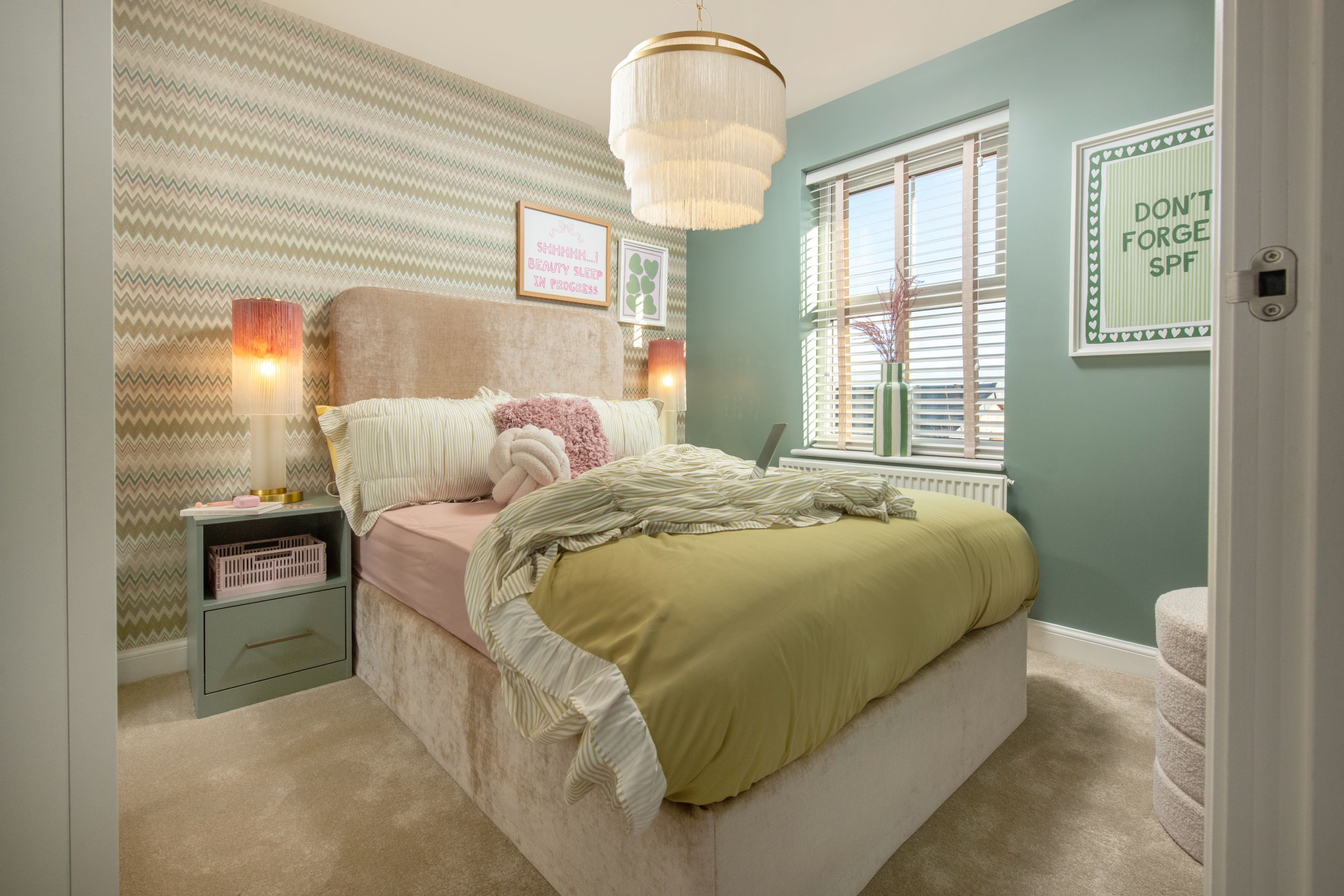 Inside view of Radleigh bedroom