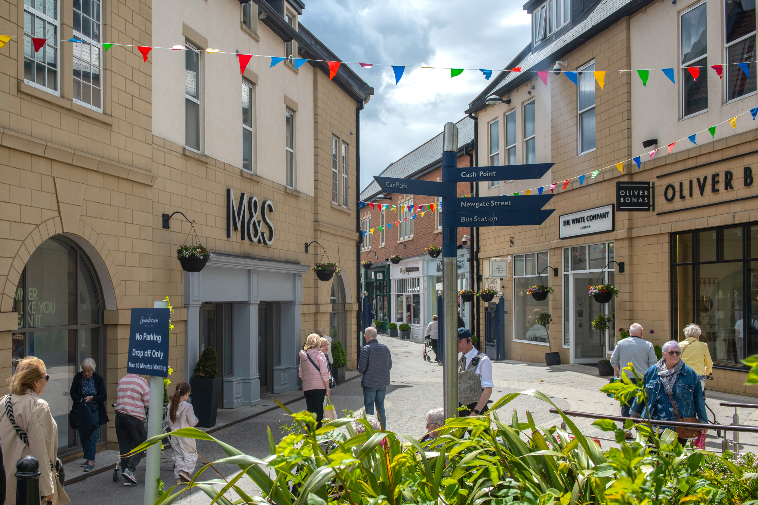 Sanderson's Arcade in Morpeth