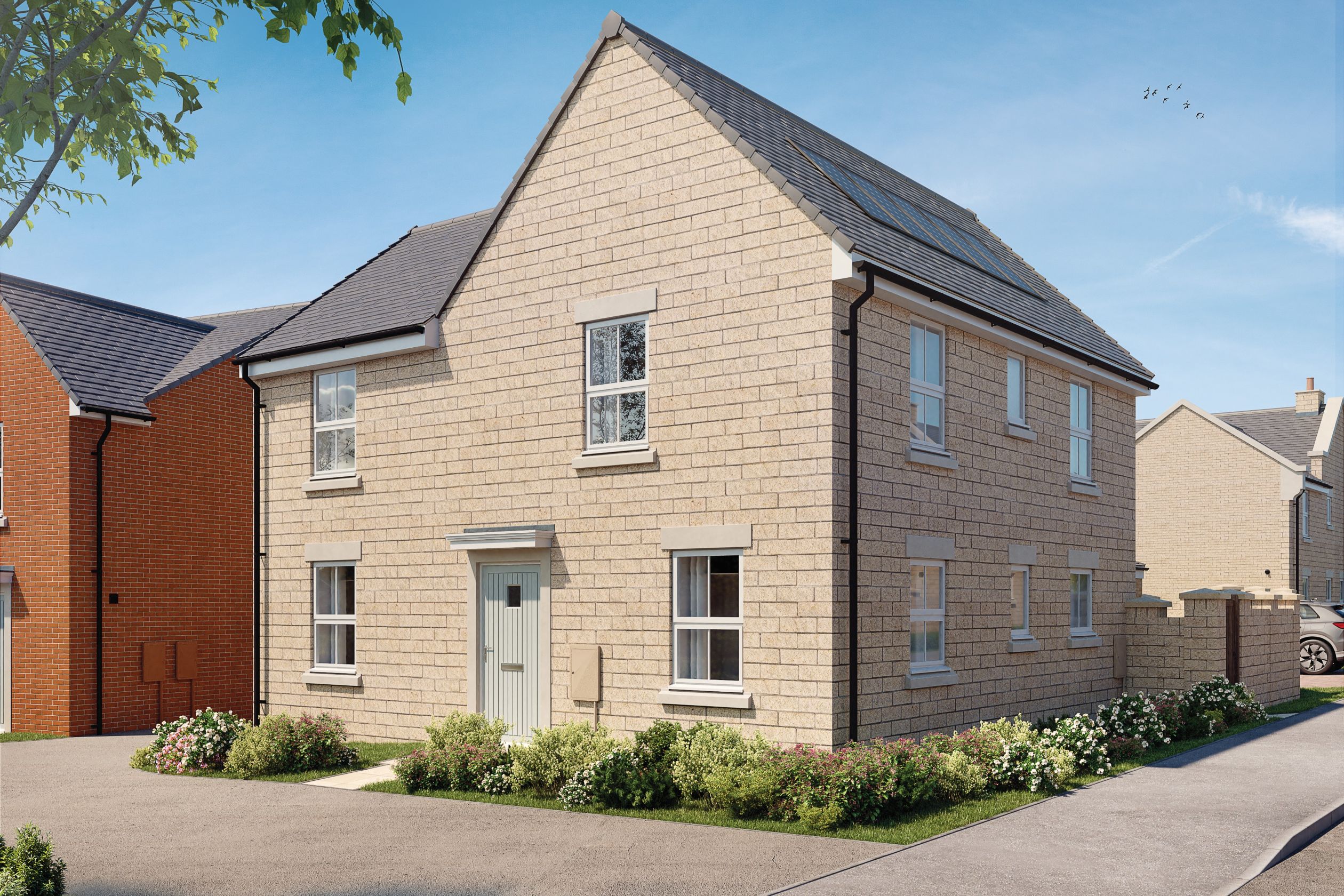 CGI of Alderney home at Laurel Chase