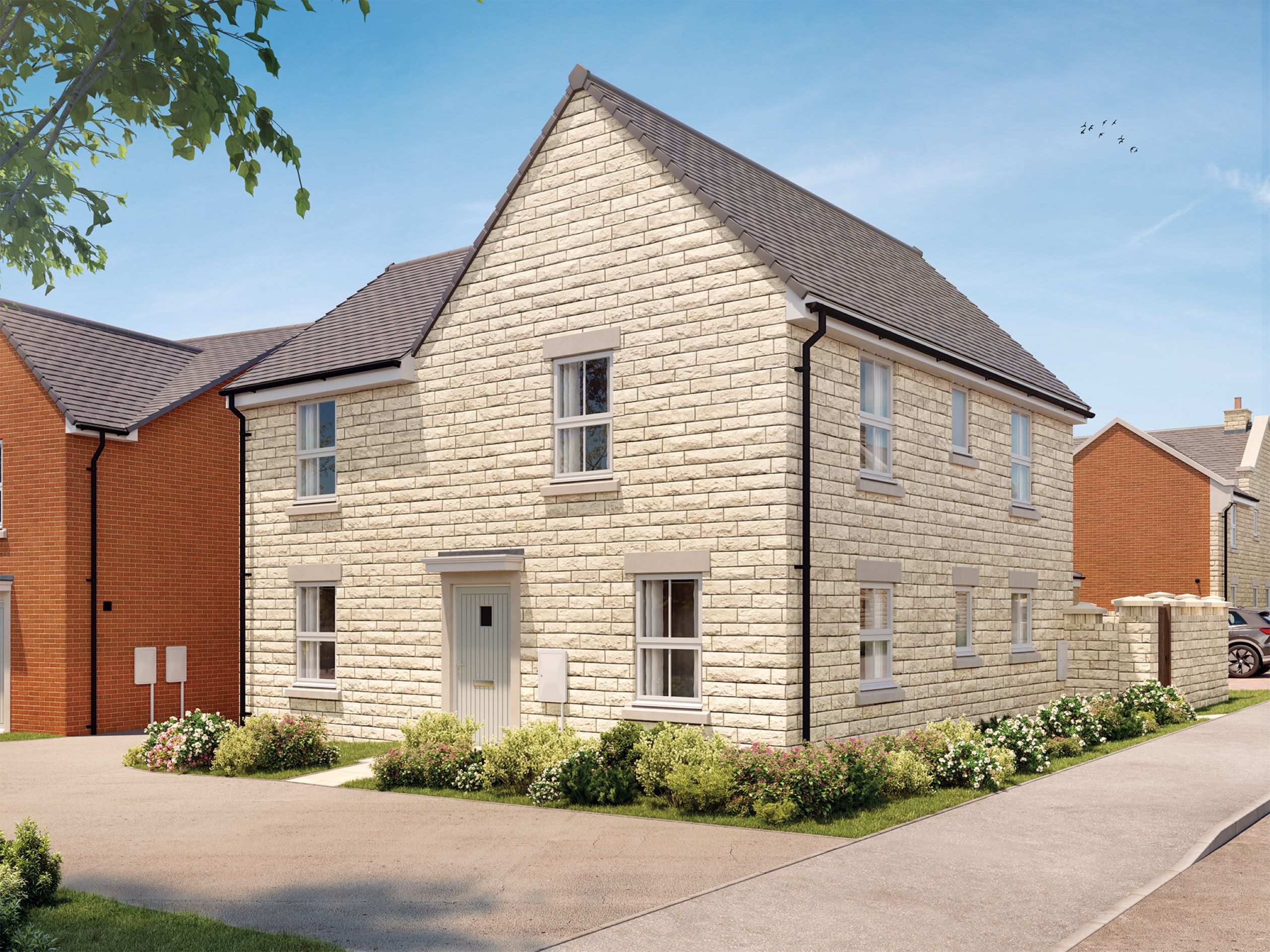 CGI of 4 bedroom Alderney home