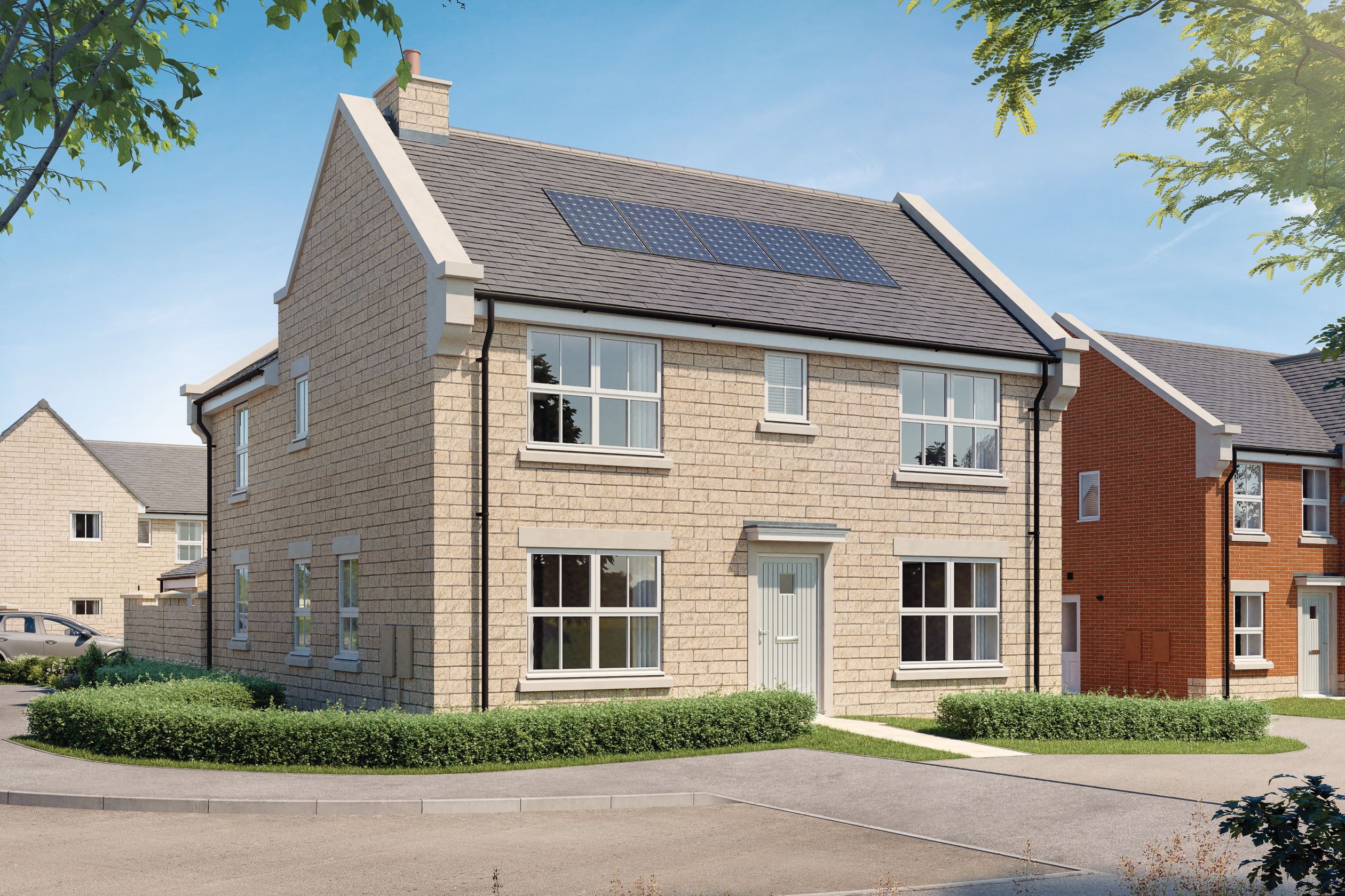 CGI of Bittern home at Laurel Chase