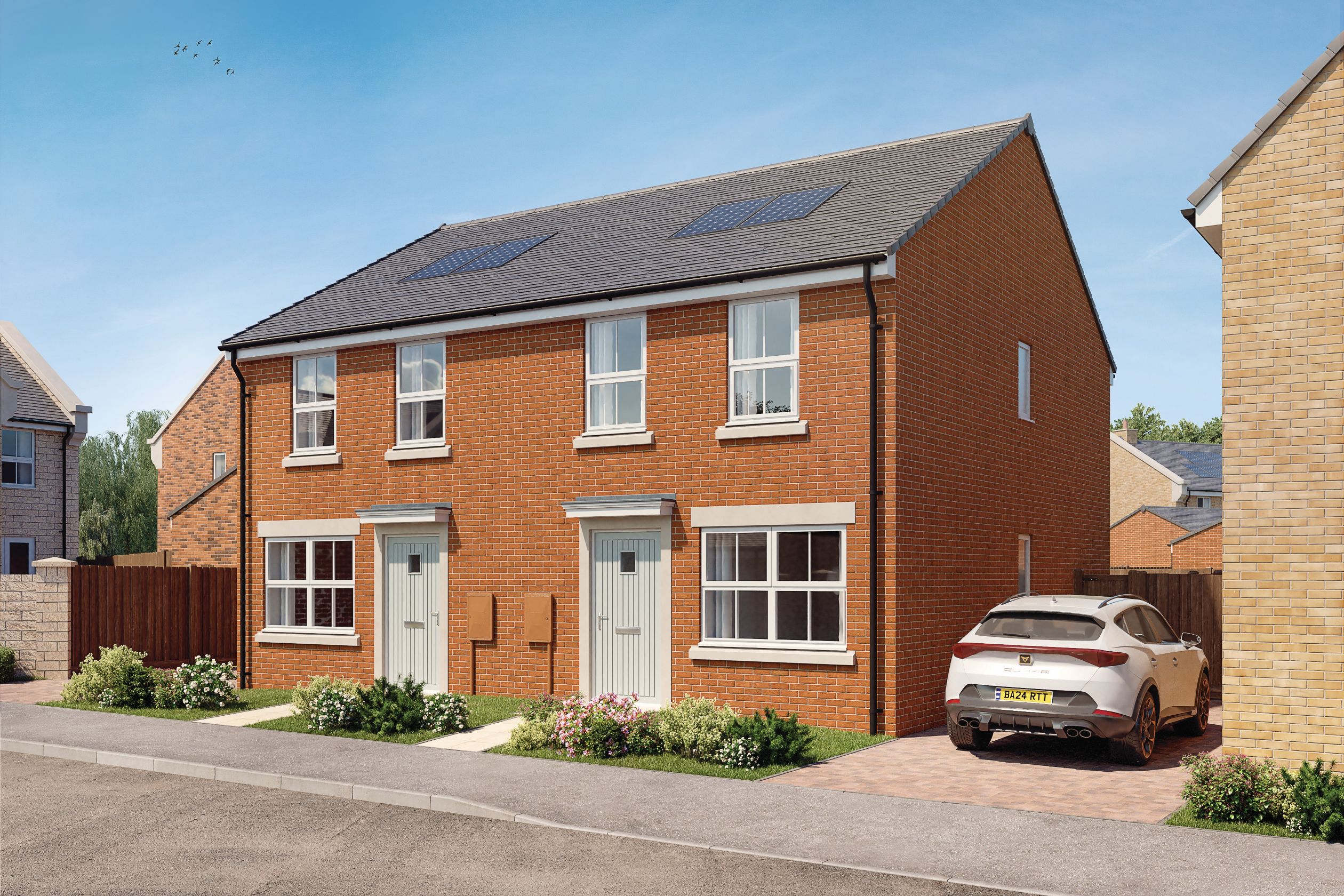CGI of Maidstone home at Laurel Chase