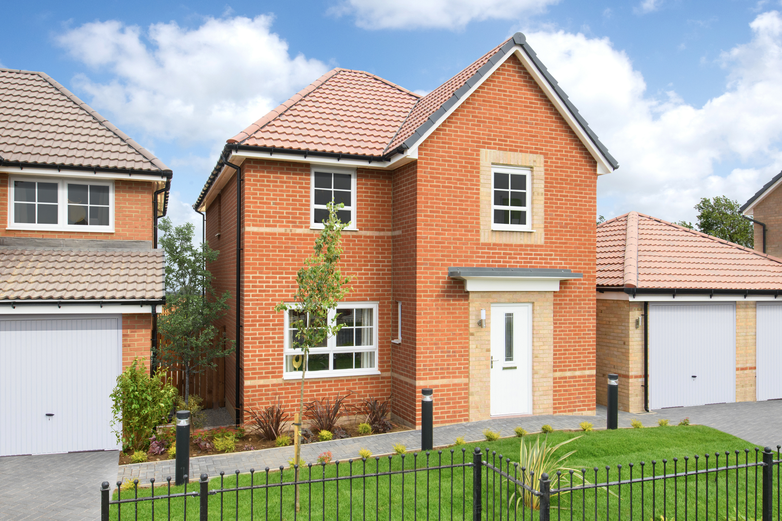 Outside view 4 bedroom detached Kingsley home