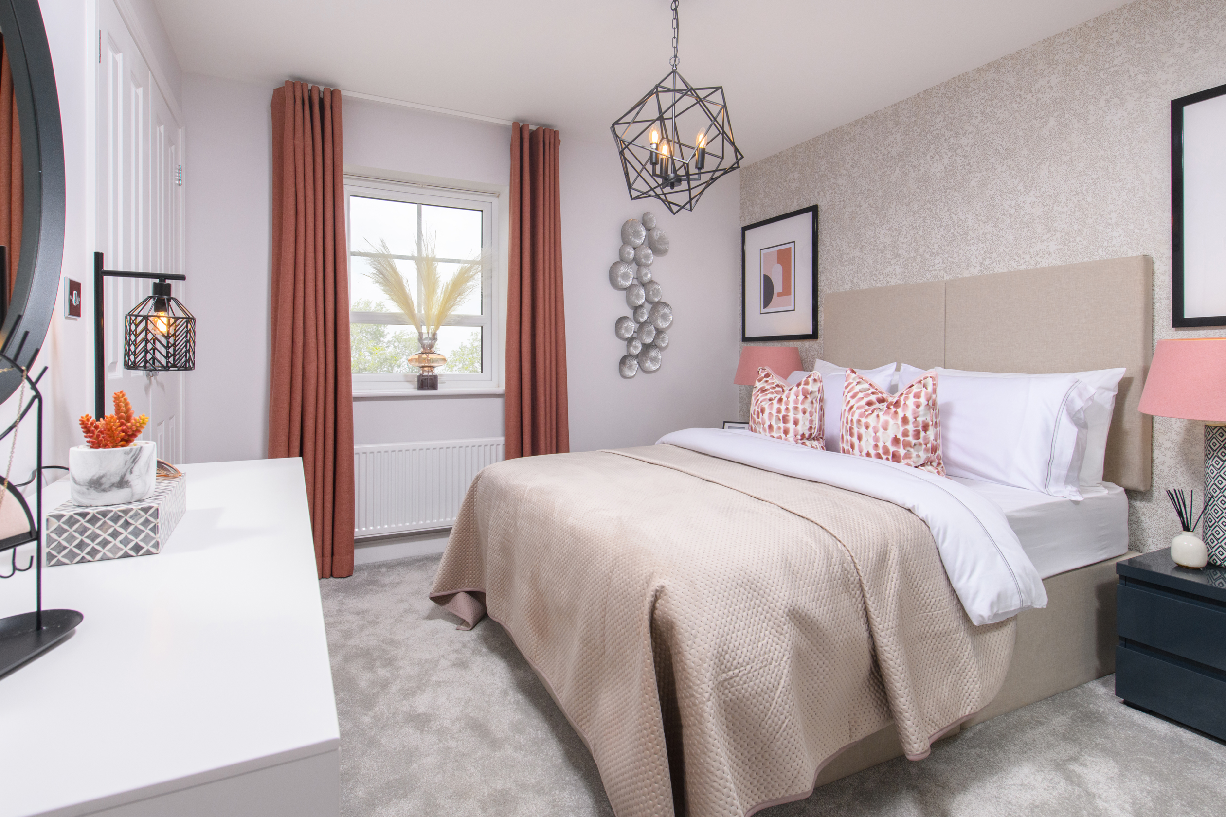 Inside view 3 bedroom Denby main bedroom