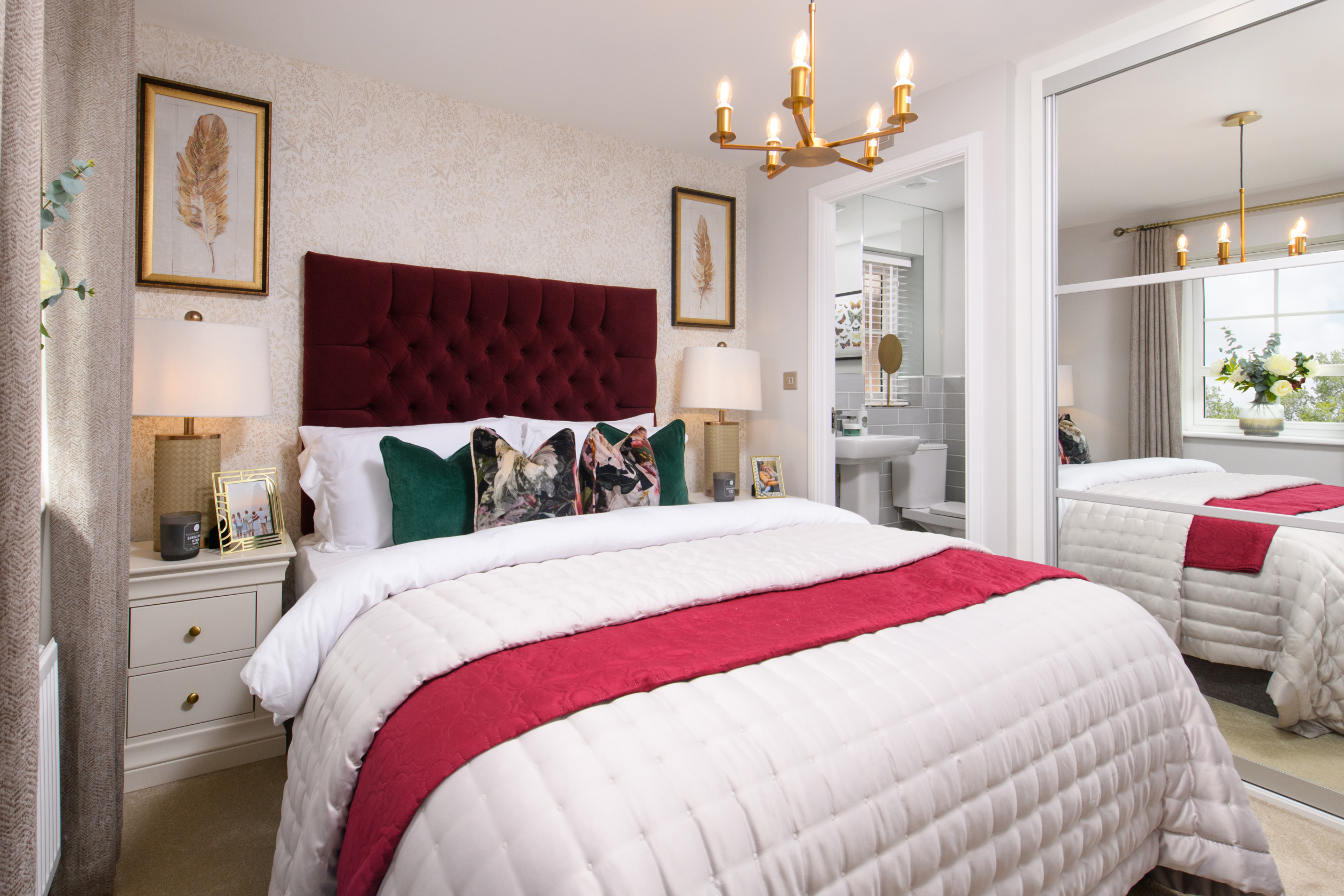 Inside view 4 bedroom Kinglsey main bedroom with en suite