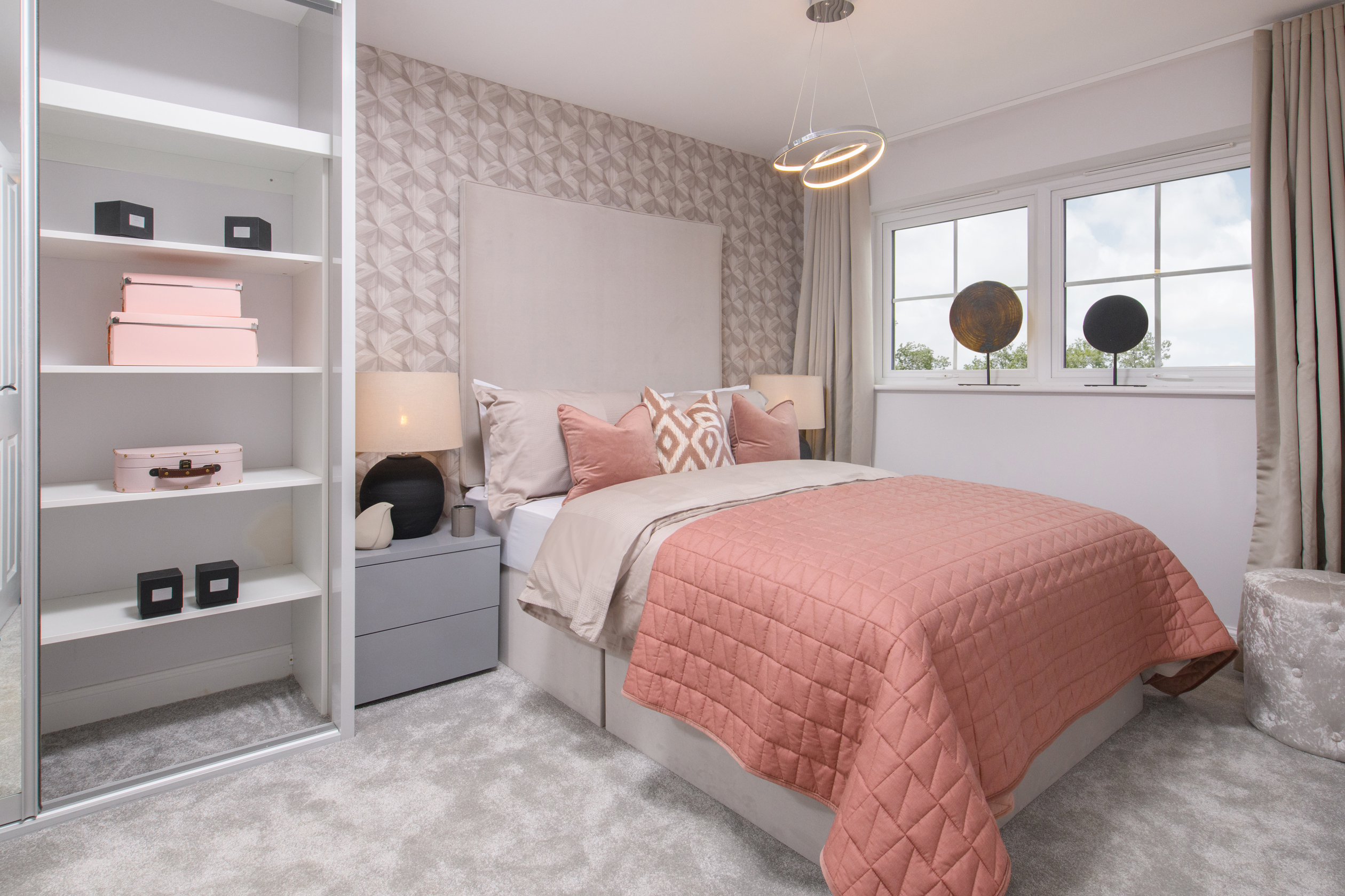 Inside view 3 bedroom bedroom 2