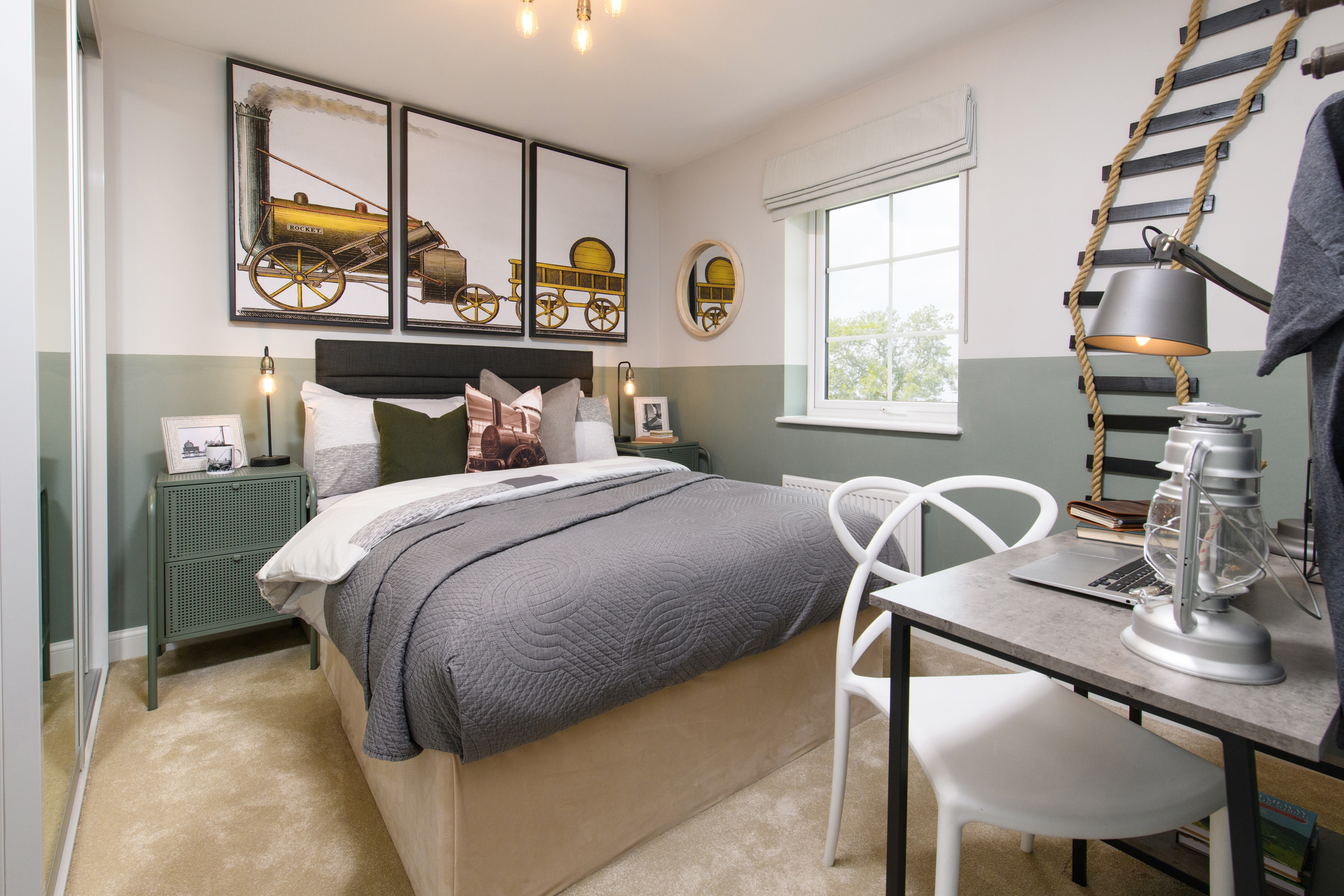 Inside view 4 bedroom Kinglsey bedroom 3