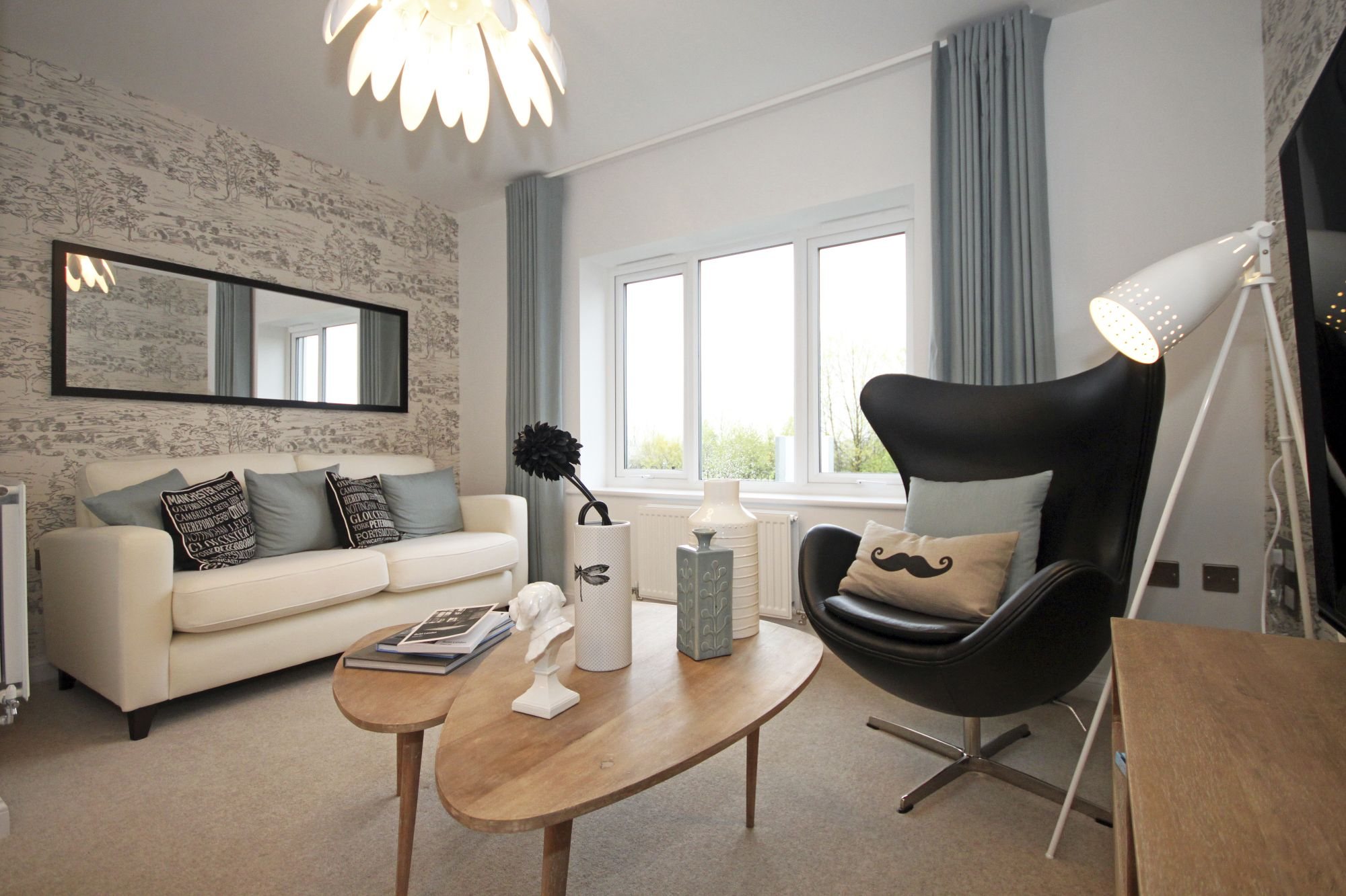 The Bridge showhome lounge