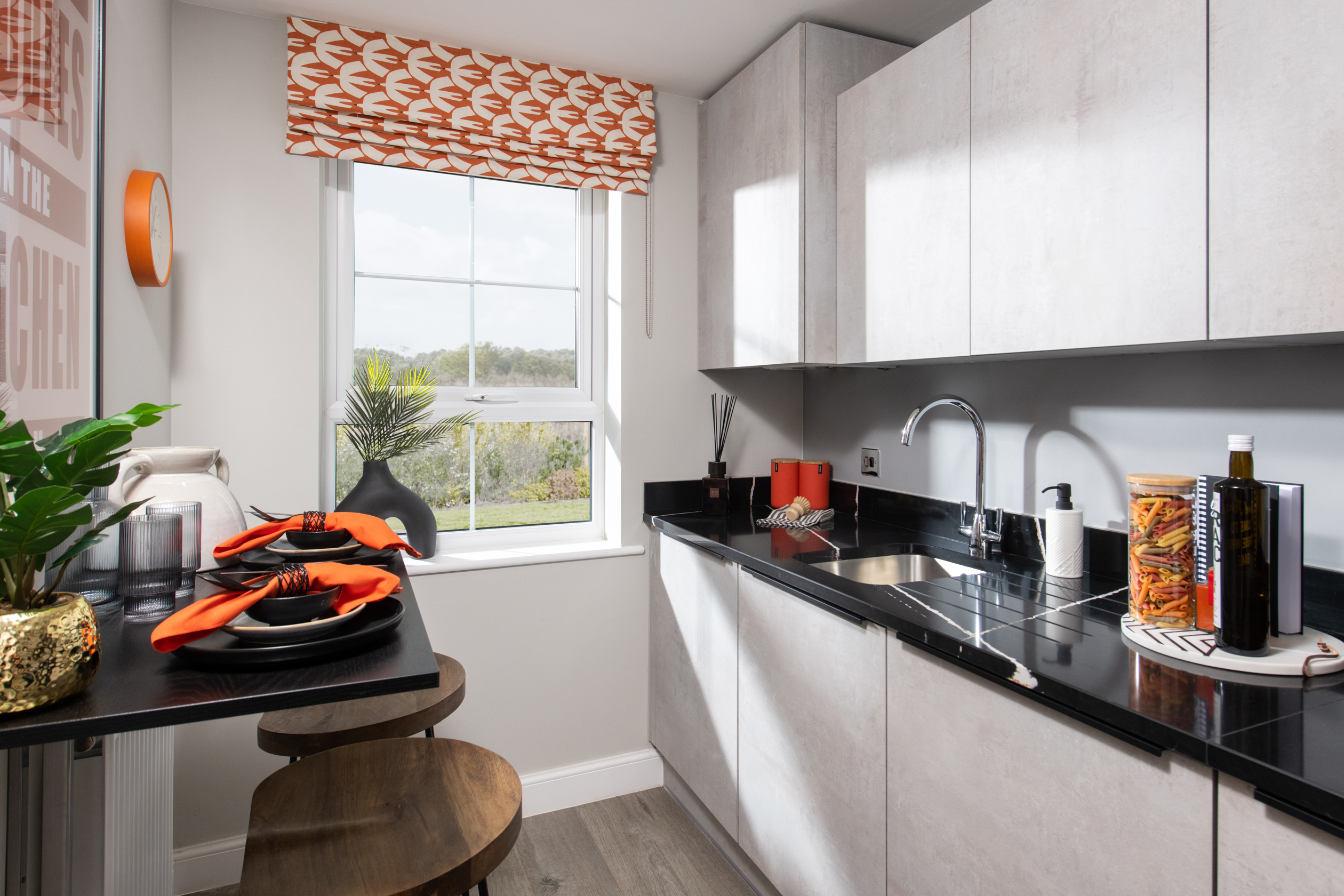 Inside view 3 bedroom Norbury kitchen