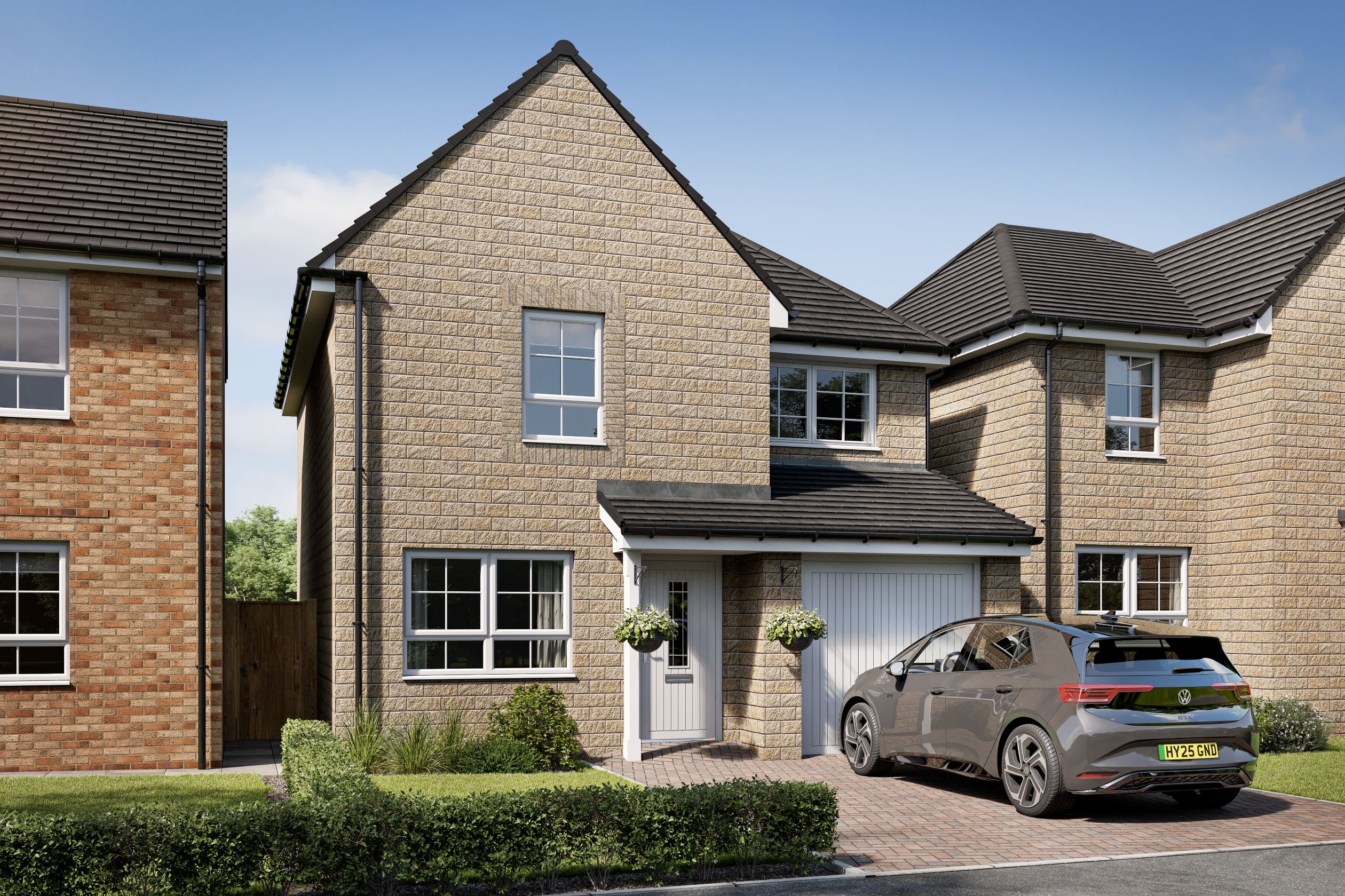 CGI of 3 bedroom Holkham home