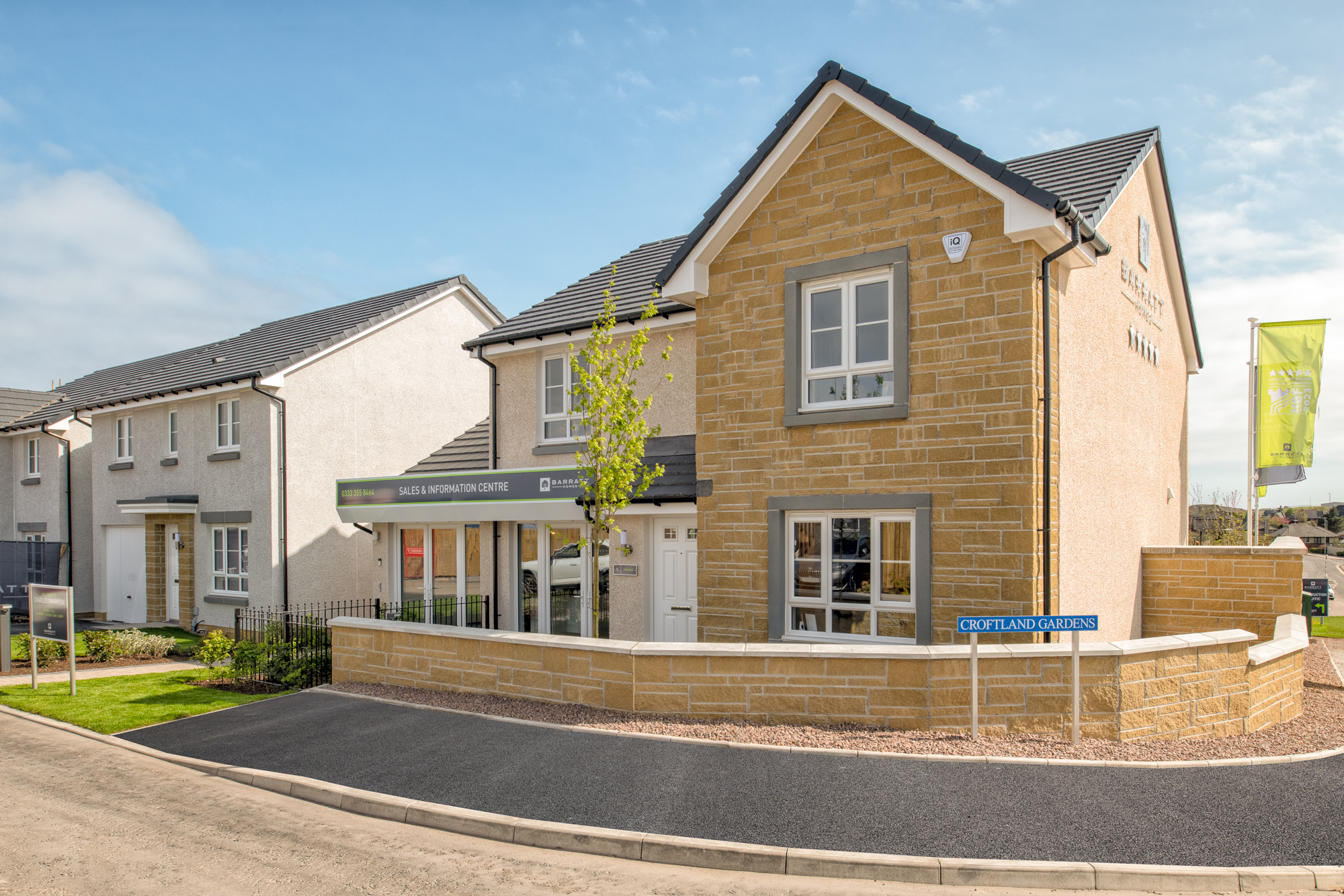 Charleston Green New homes in Charleston, Cove in Aberdeen Barratt Homes