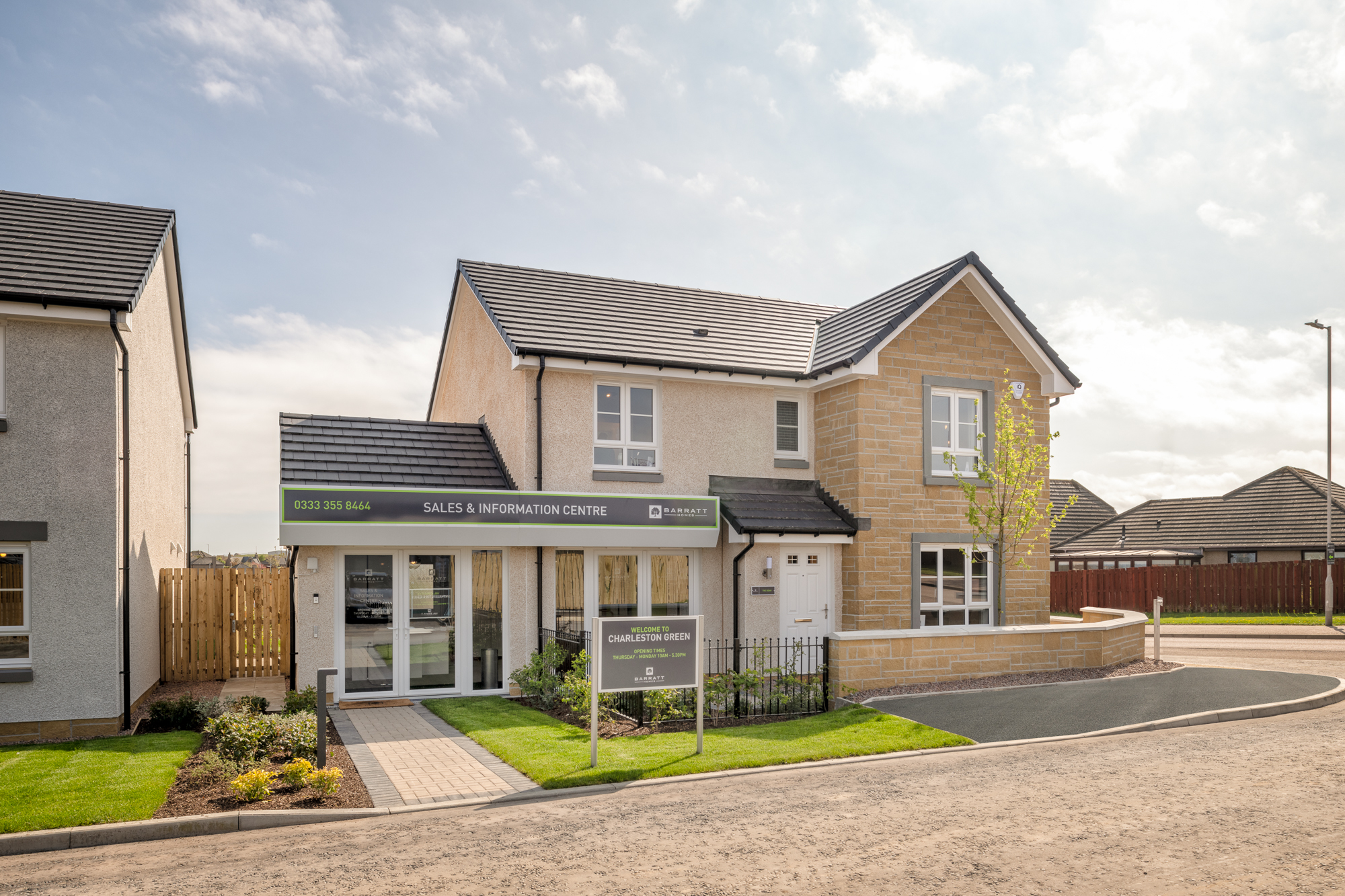 Charleston Green New homes in Charleston, Cove in Aberdeen Barratt Homes
