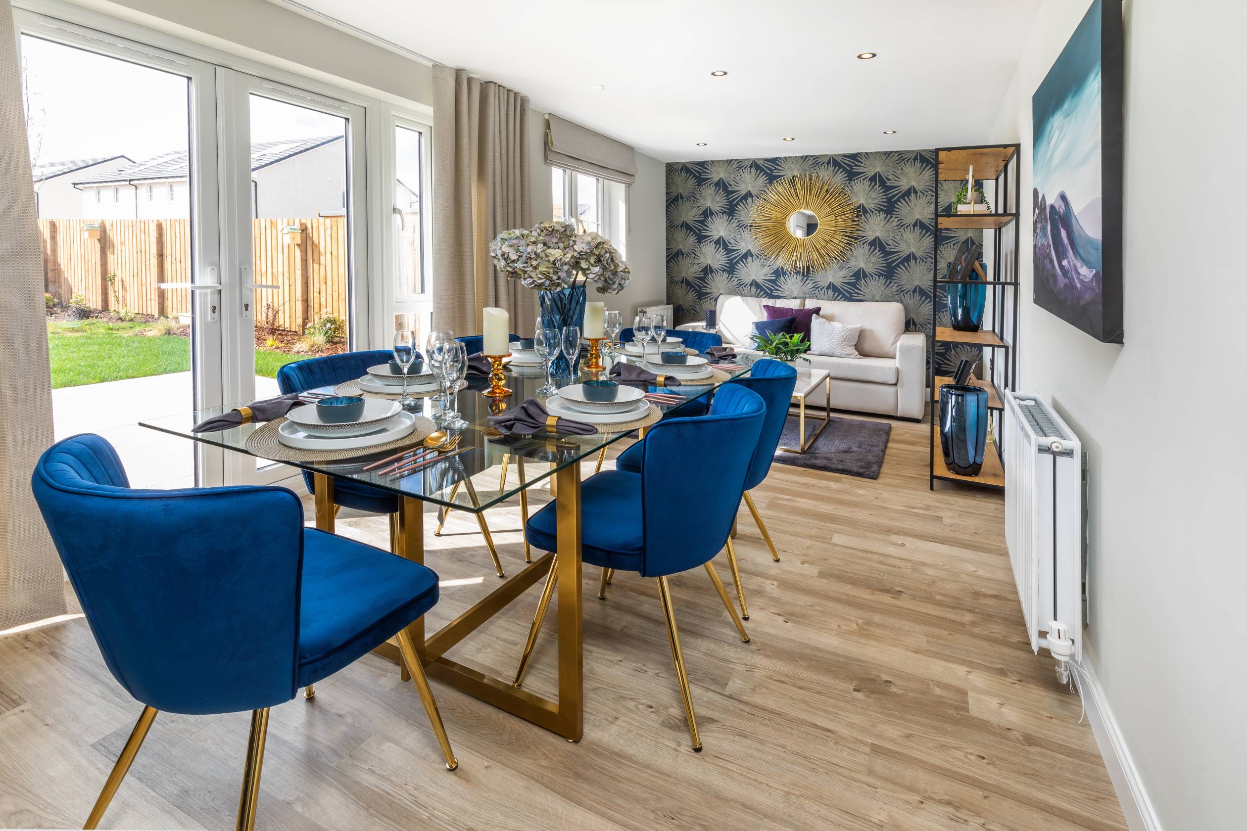 Dining area in Balmoral 4 bed home