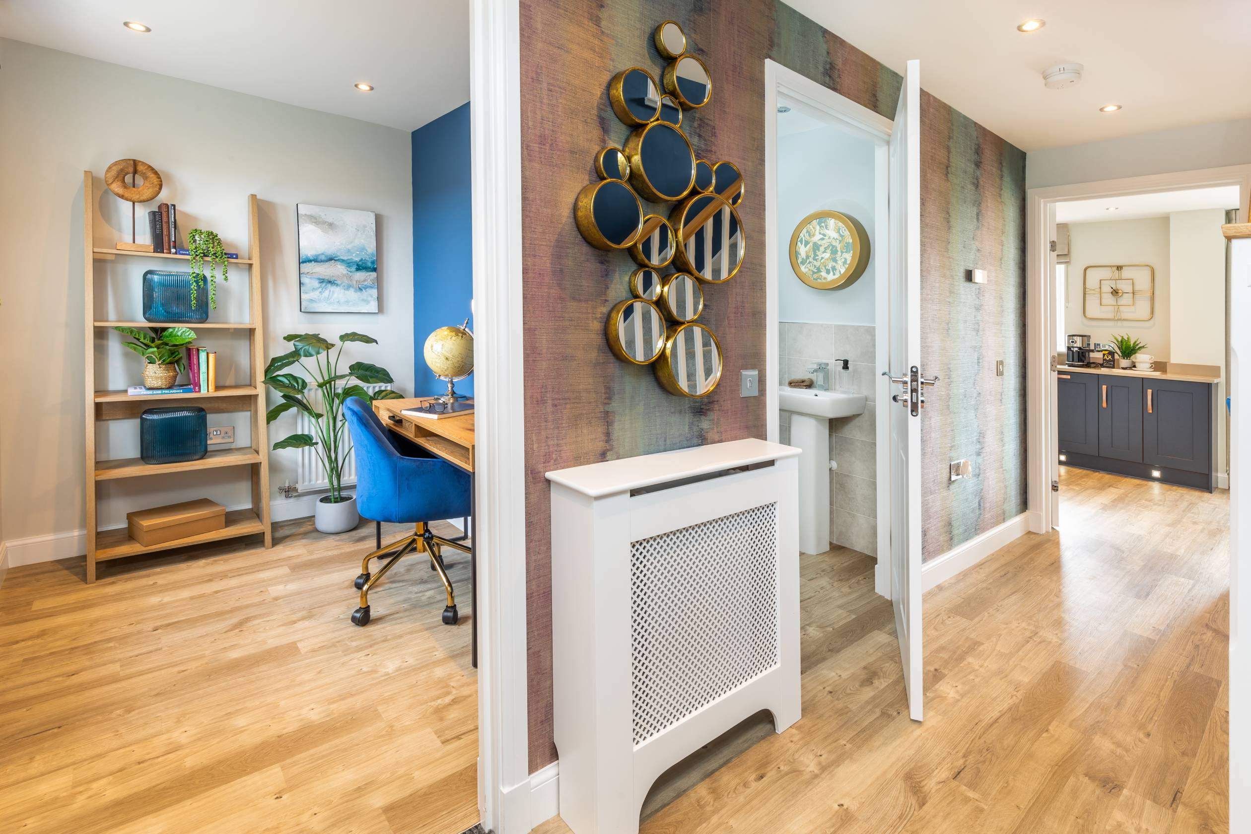 Hallway in Balmoral 4 bed home