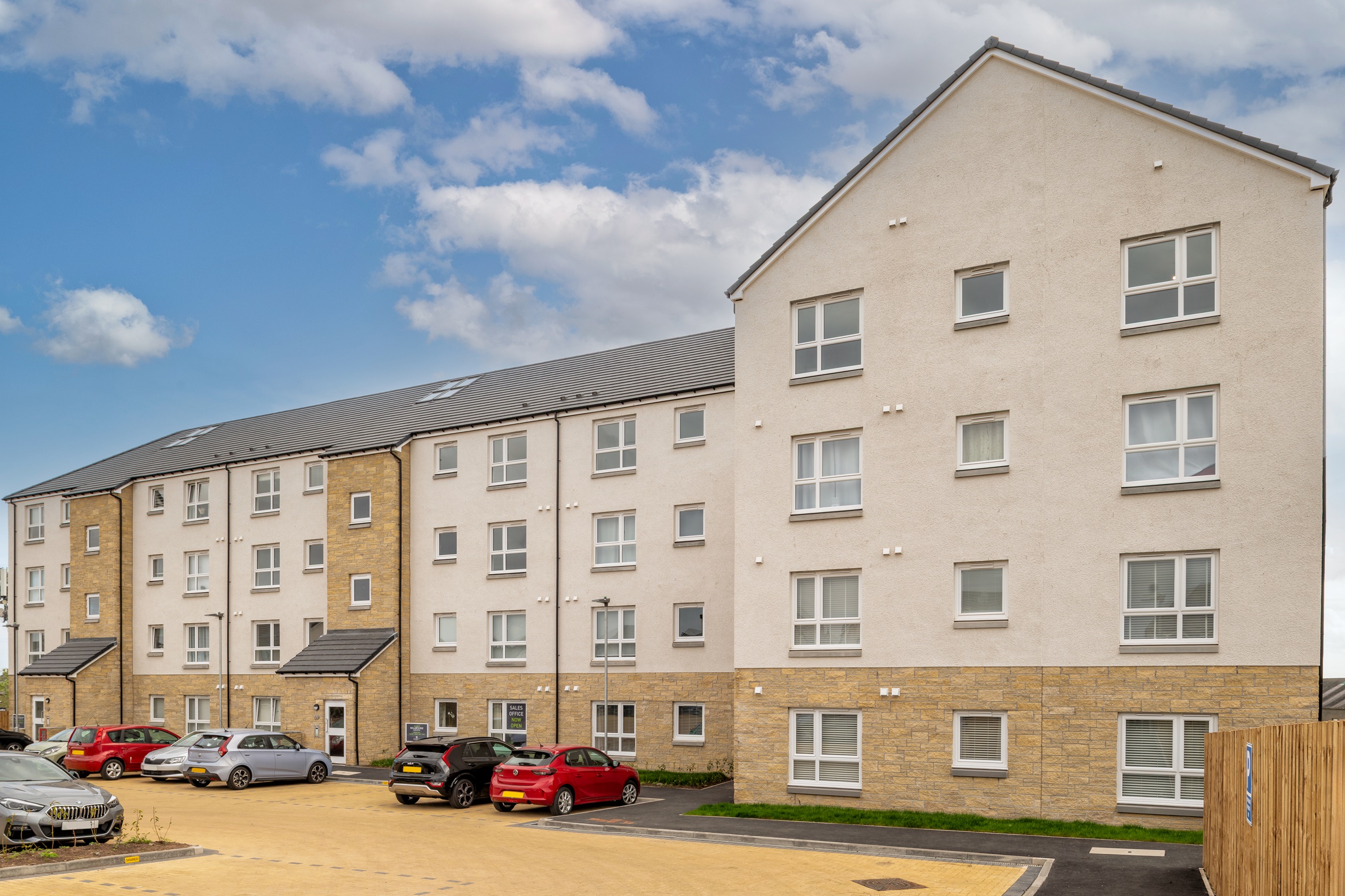 Outside view of Keiller's Rise Apartments